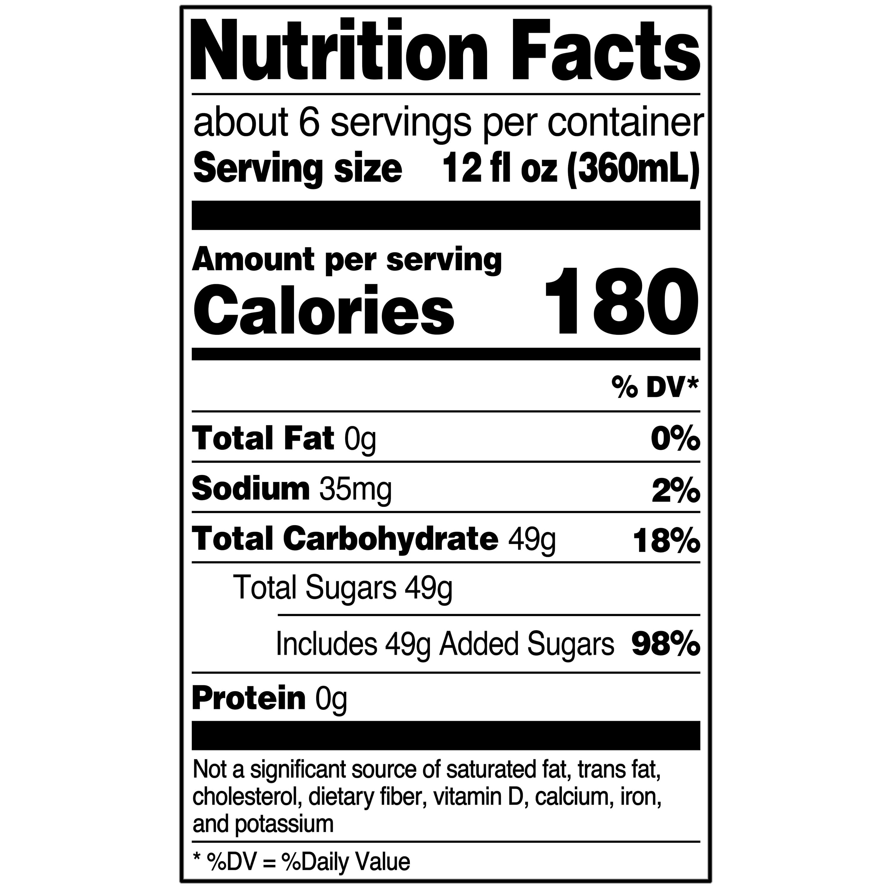 Great Value Root Beer Soda (Classic Creamy Flavor, 67.6 fl oz) ptcwn