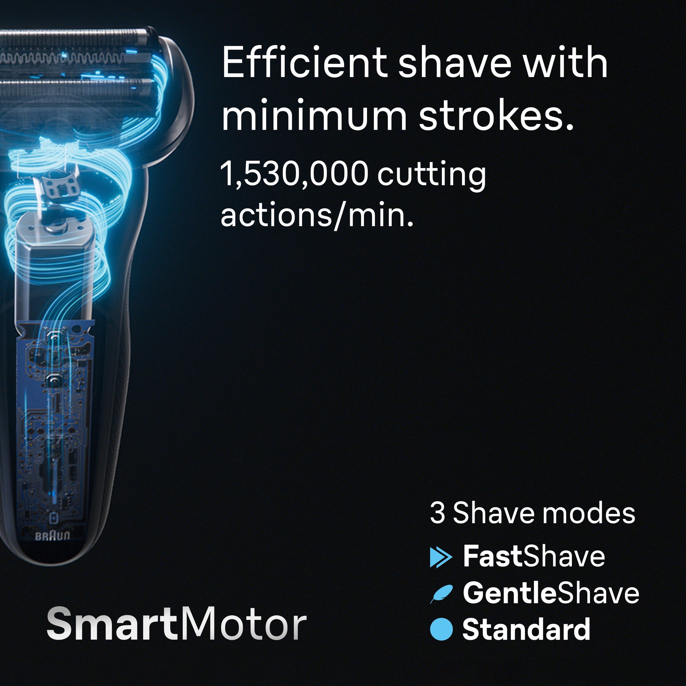 Braun Series 7 Electric Razor for Men, 360 Contour Flex Shaver with Precision Trimmer and Travel Case (Brown, 1 Count) 65wbn