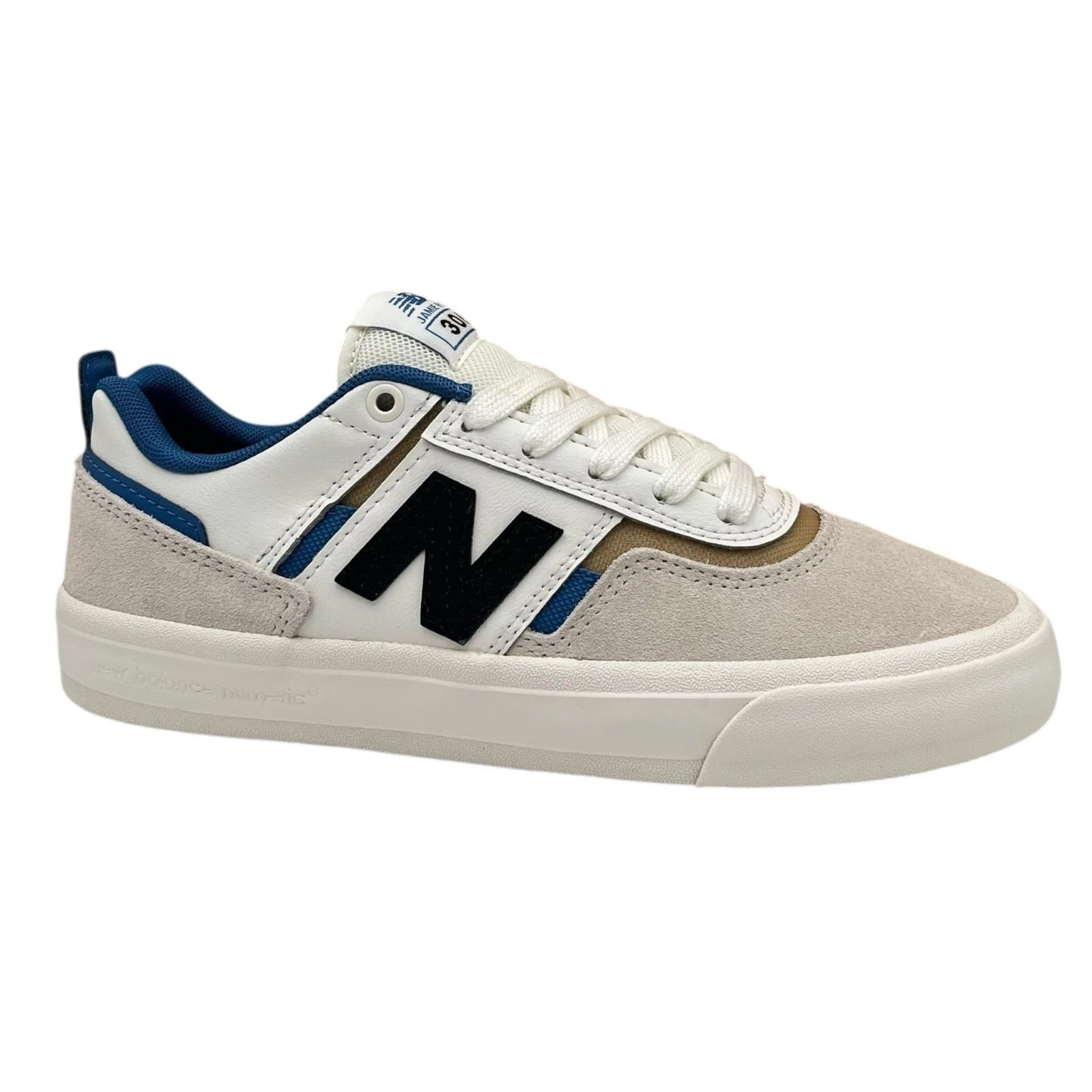 New Balance 306 Skateboarding Shoes Durable Low-Top Sneakers (White, 6 US) 6eua4