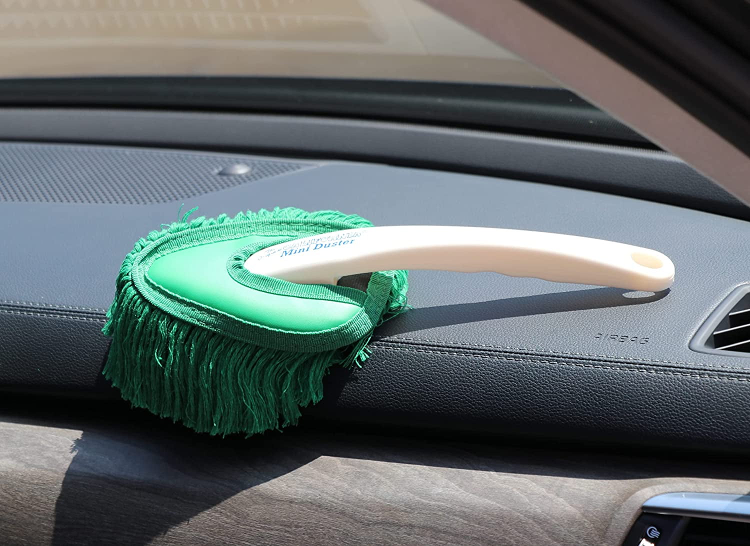 California Car Duster Detailing Combo Set with Plastic Handle (Green, 2-Piece) 5dqd9
