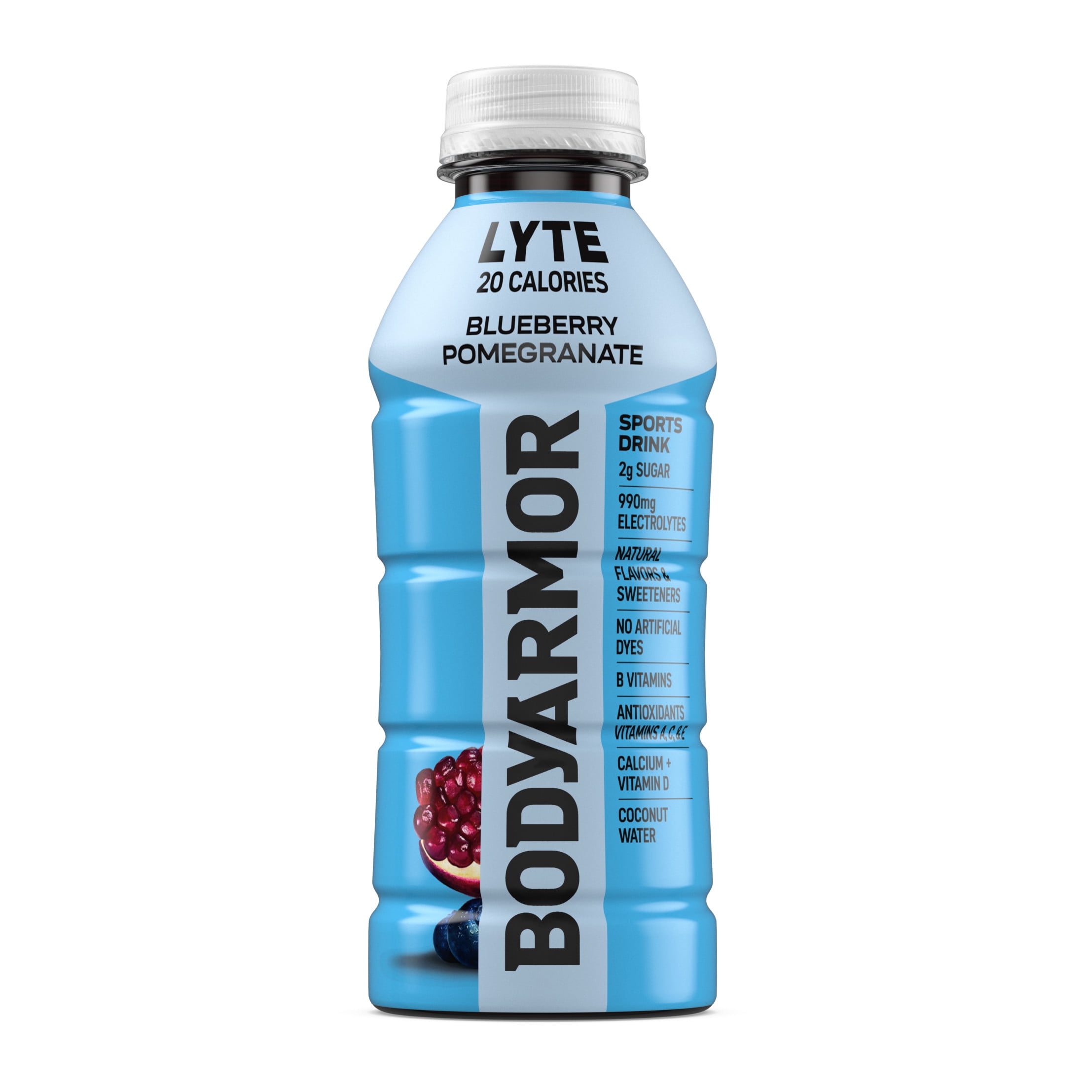 BODYARMOR Lyte Sports Drink, Blueberry Pomegranate Electrolyte Hydration (16 fl oz) f9kmj