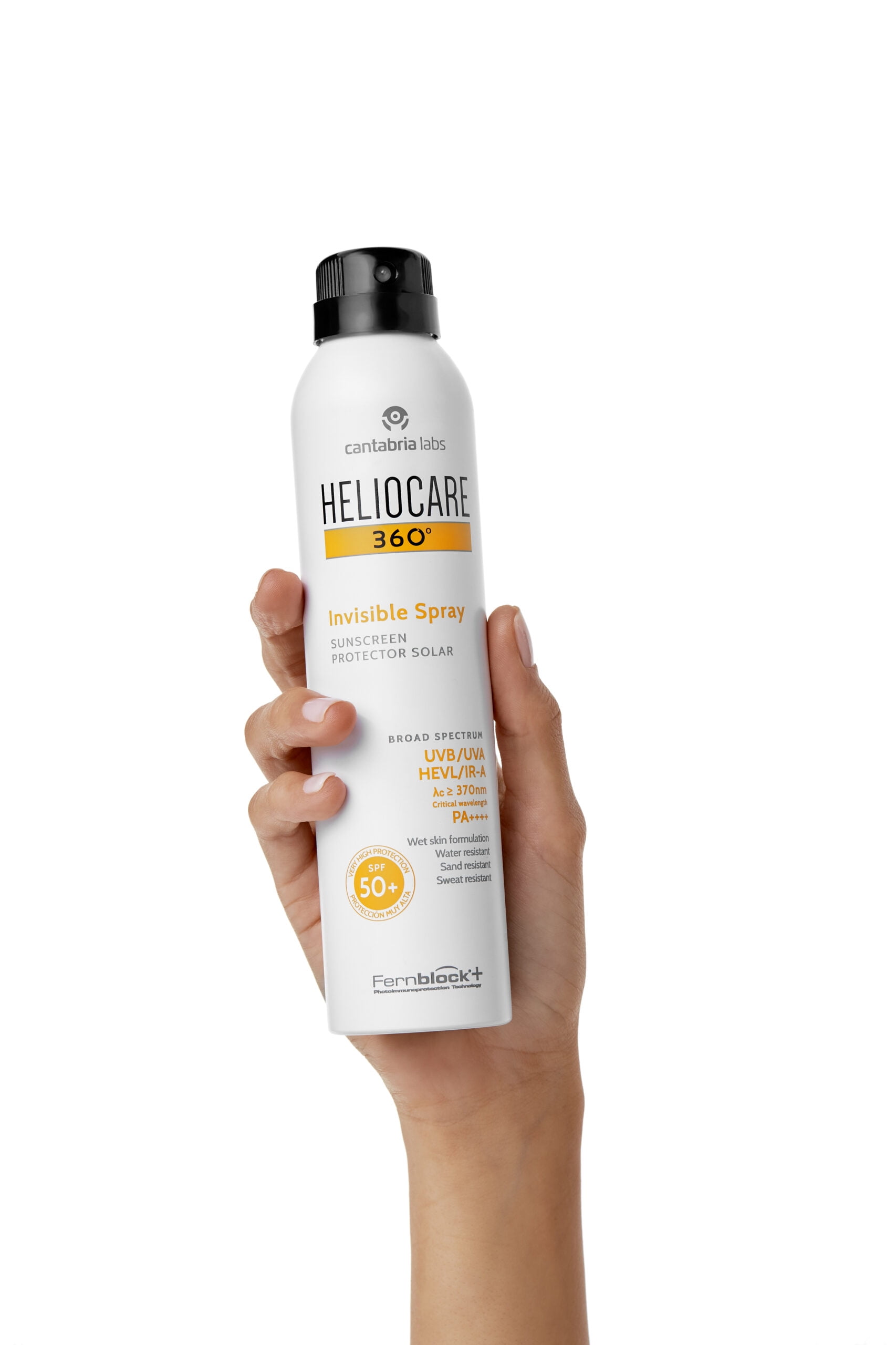 Heliocare 360 Invisible Spray Sunscreen SPF 50+ Broad Spectrum Protection (6.76 fl oz) cufcs