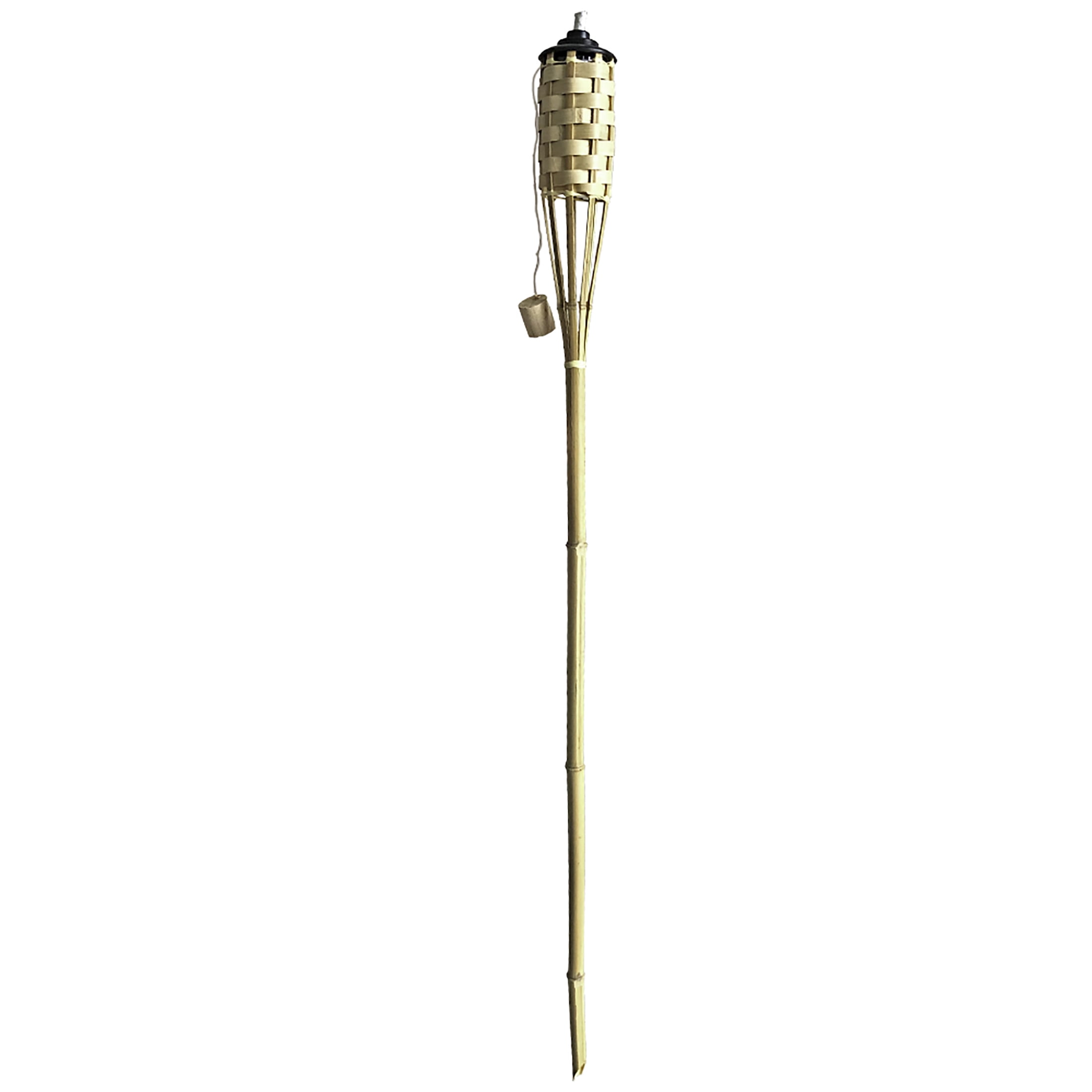 Mainstays Bamboo Outdoor Garden Torch (Natural, 57 in) asgy5