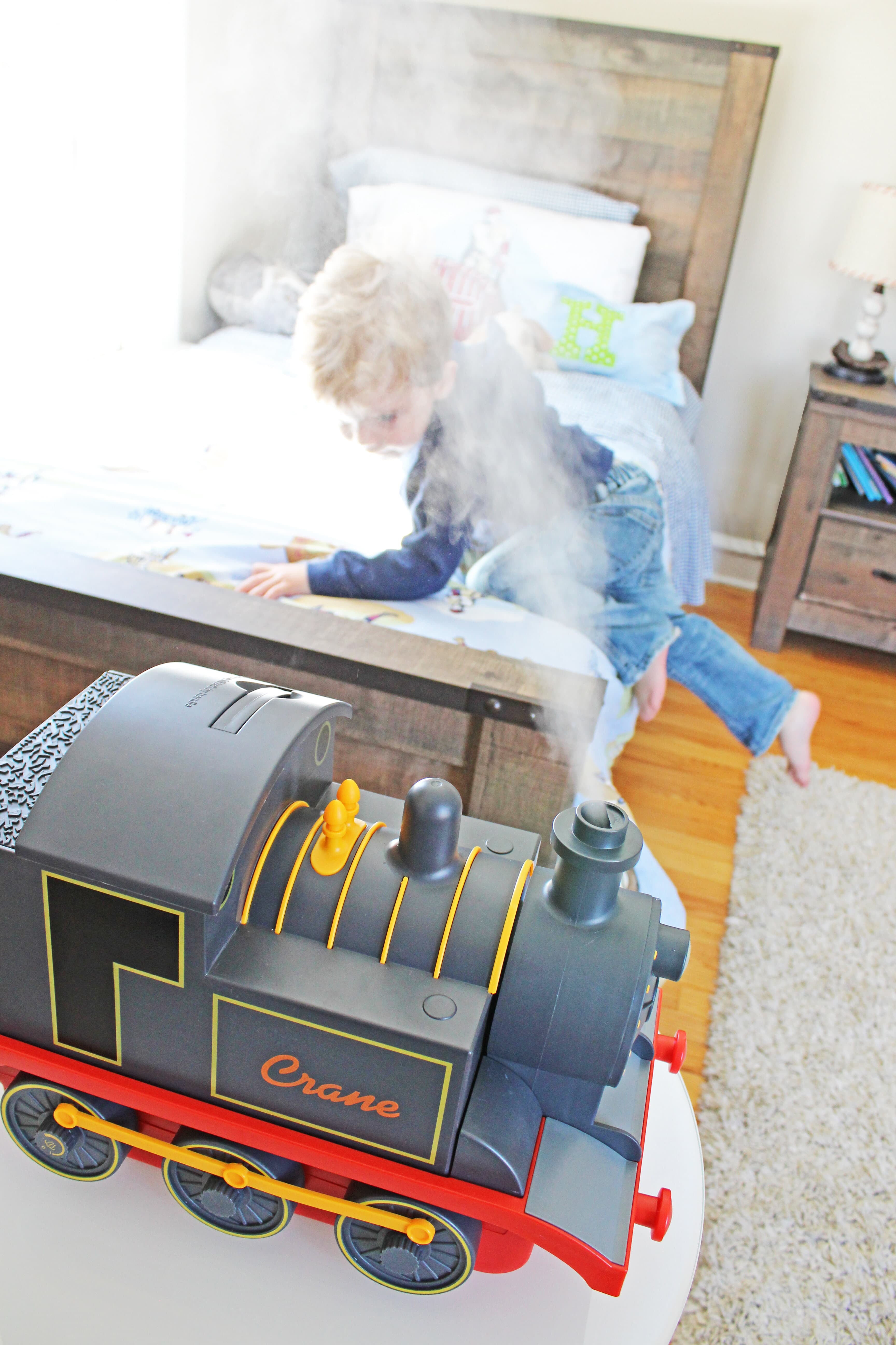Crane Adorable Ultrasonic Cool Mist Humidifier (Train, 1 gal) eppnm