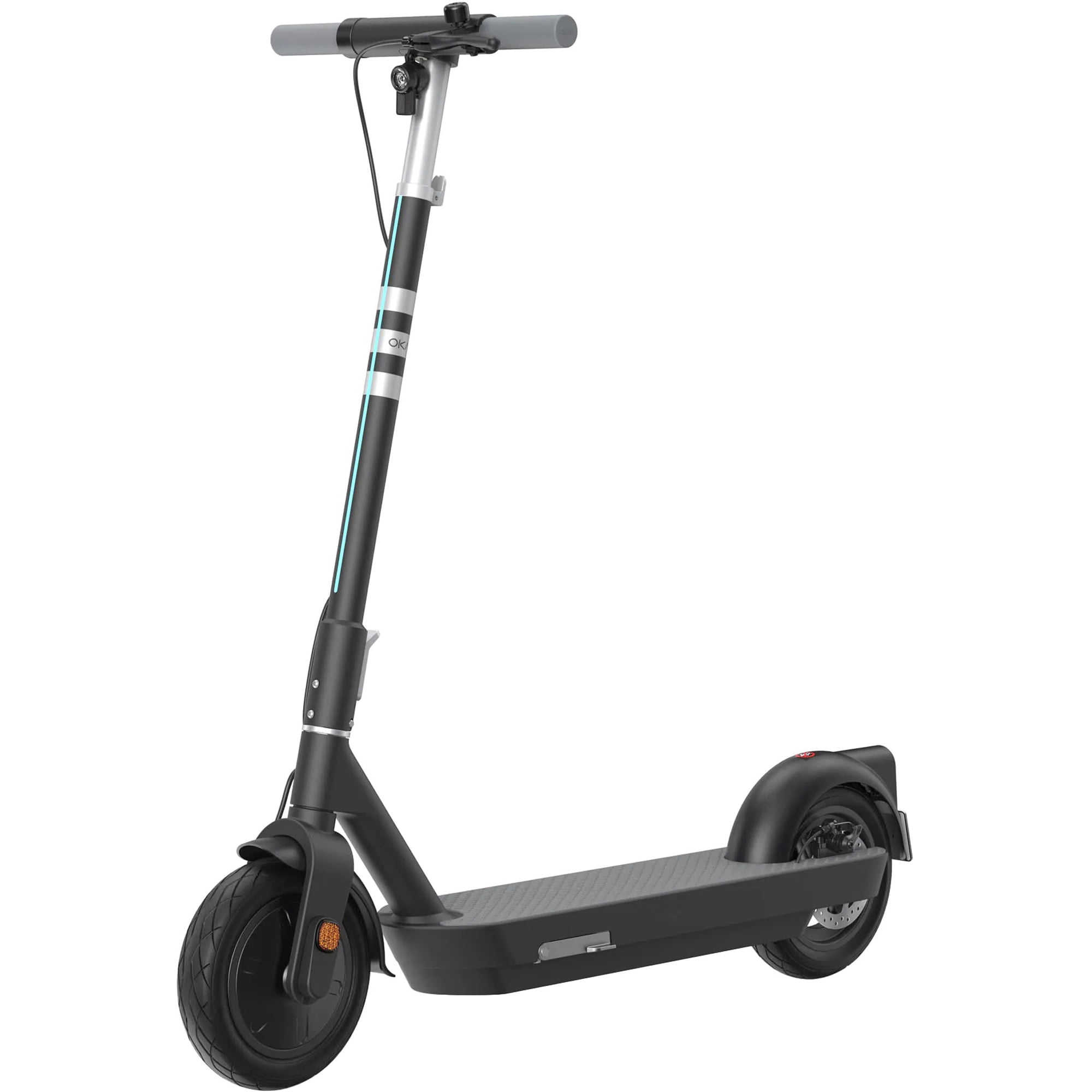 OKAI Neon Pro Foldable Electric Scooter, Long-Range Commuter with Customizable LED Lighting (Black) ackcq