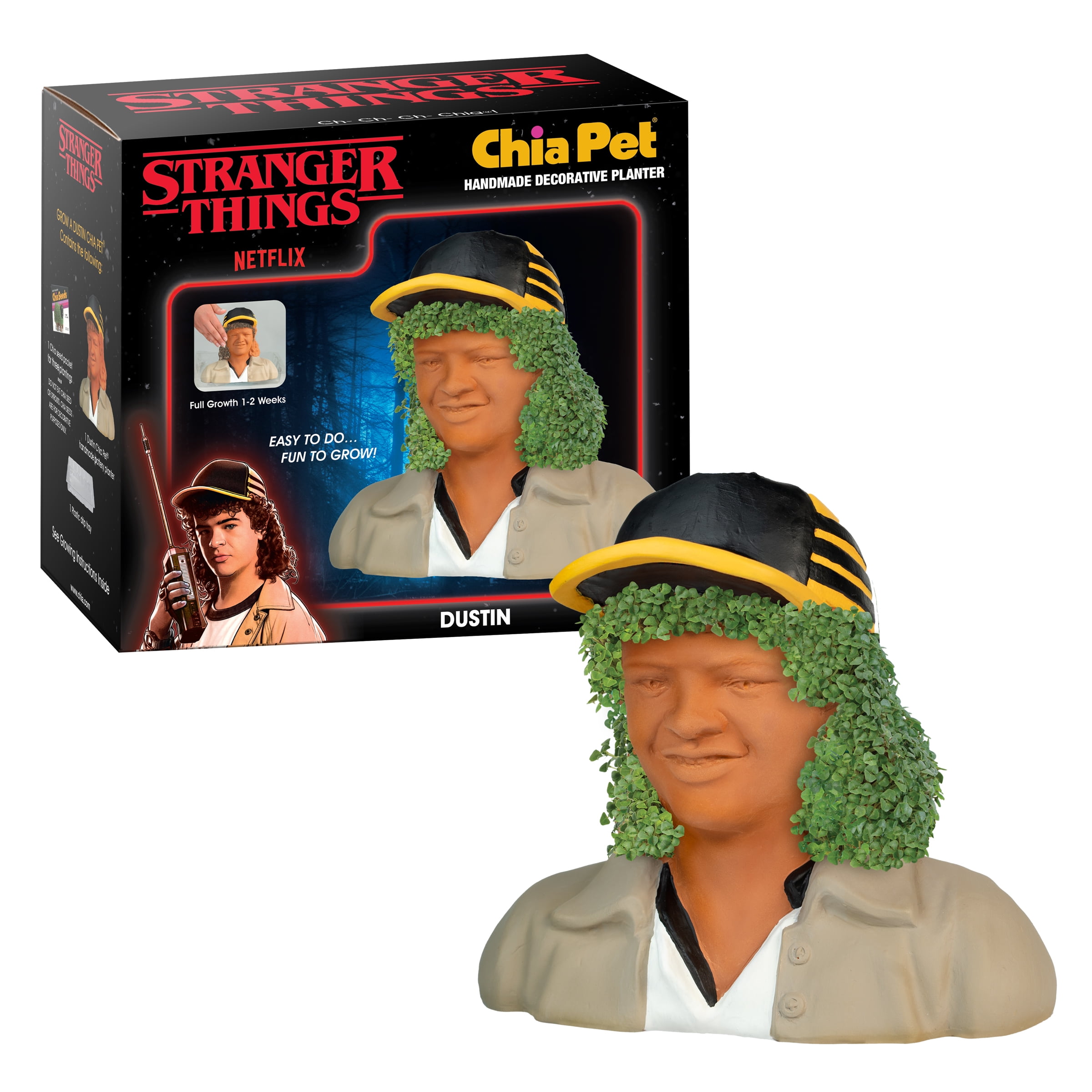 Chia Pet Stranger Things Dustin Decorative Planter (1 Pack) sg8w5