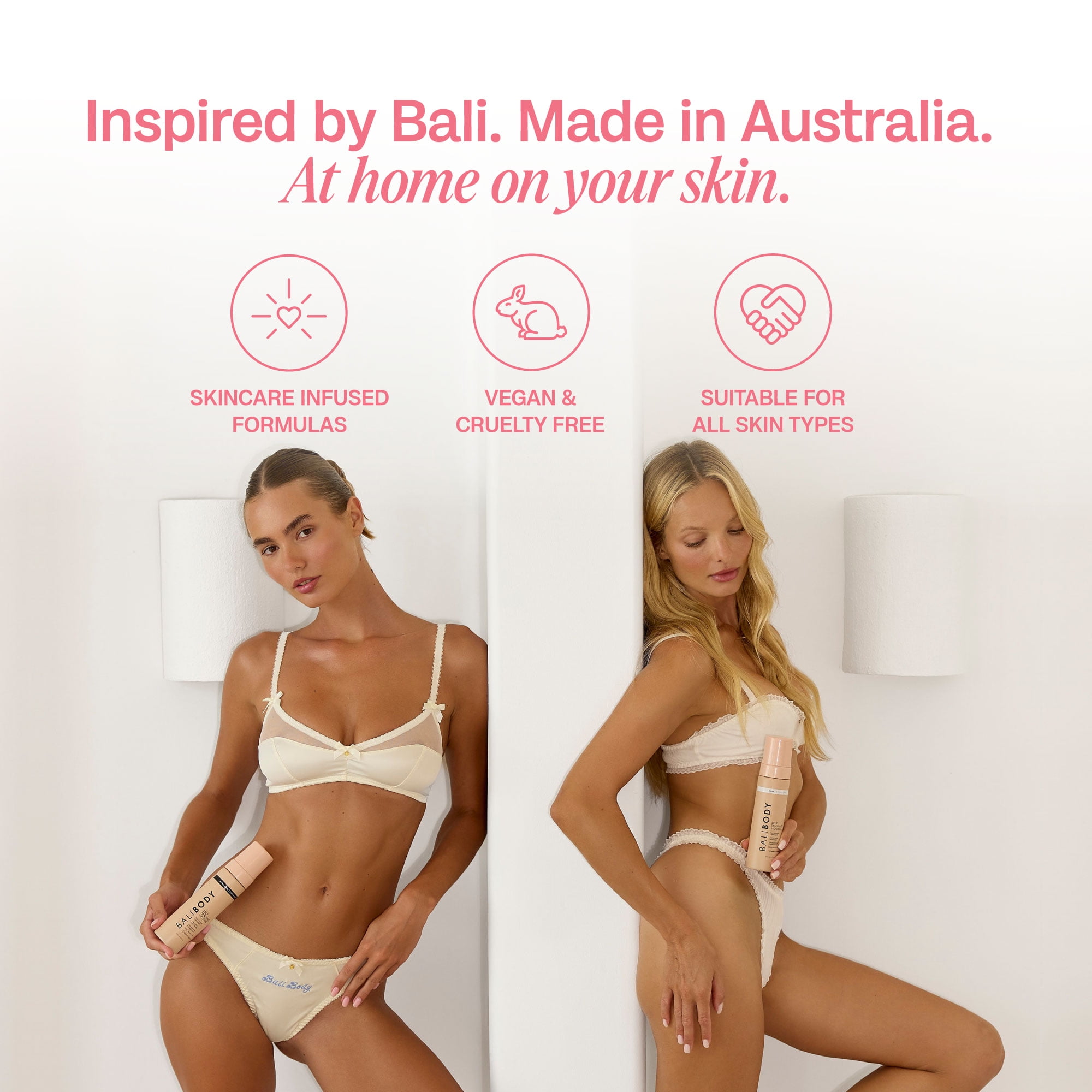Bali Body Sunless Self Tanner Mousse (Dark, 5.07 fl oz) 7kt4a