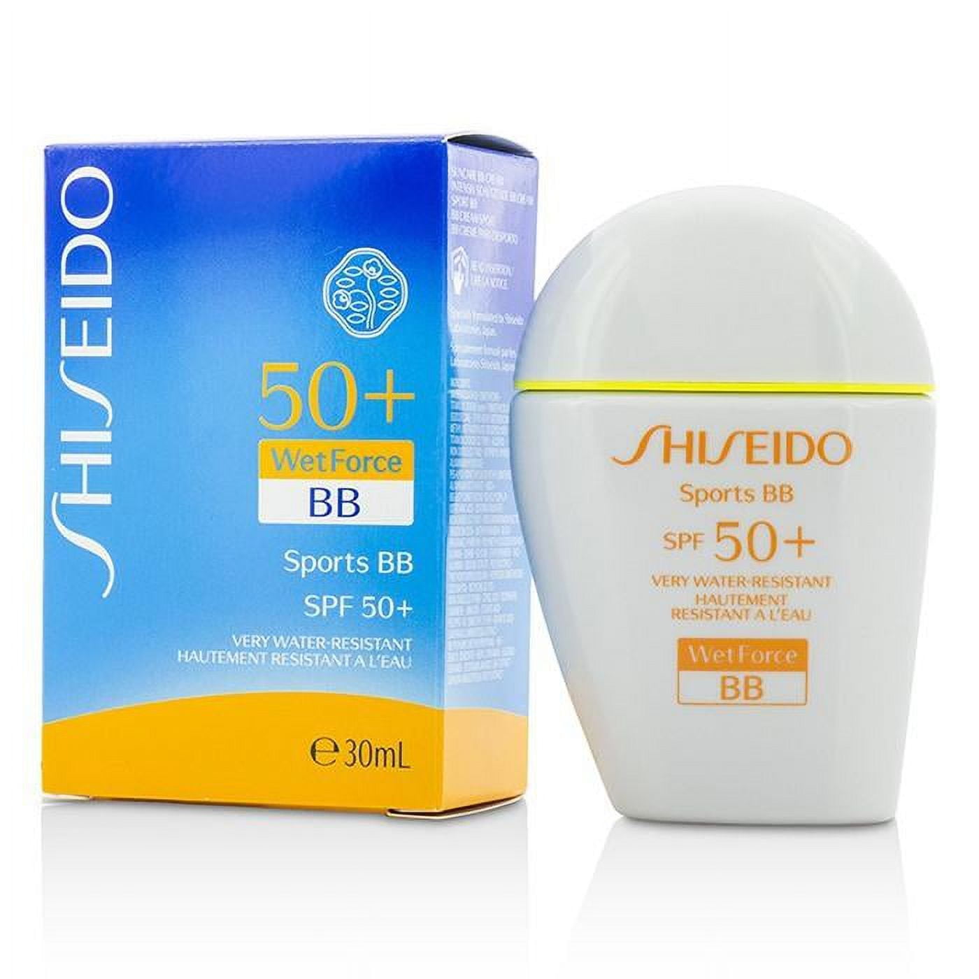 Shiseido Sports BB WetForce SPF 50 Tinted Sunscreen (Dark, 1 oz) 0km4v