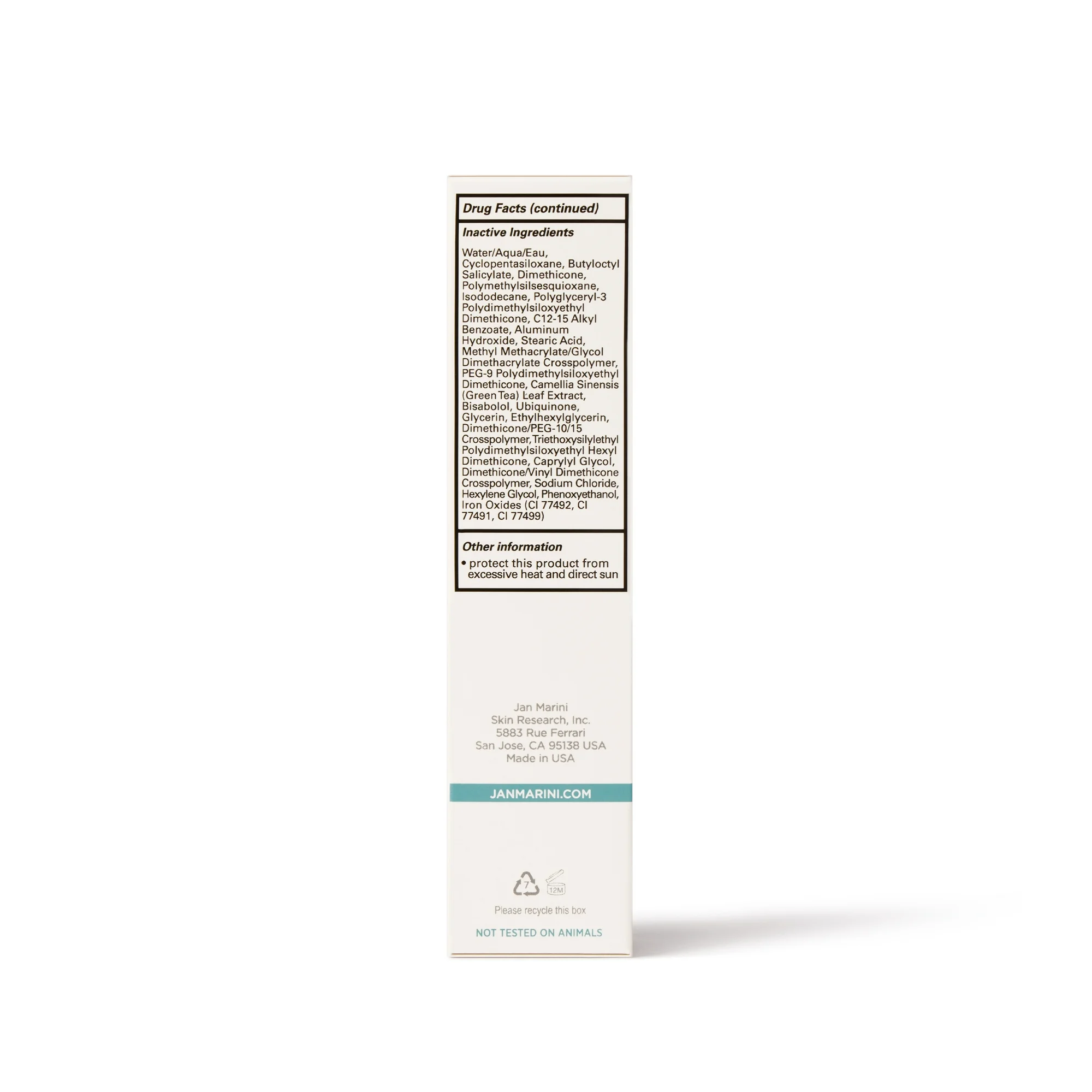 Jan Marini Skin Research Marini Physical Protectant SPF 45 Tinted Sunscreen (Medium to Deep, 2 oz) is9d3 - Image 3