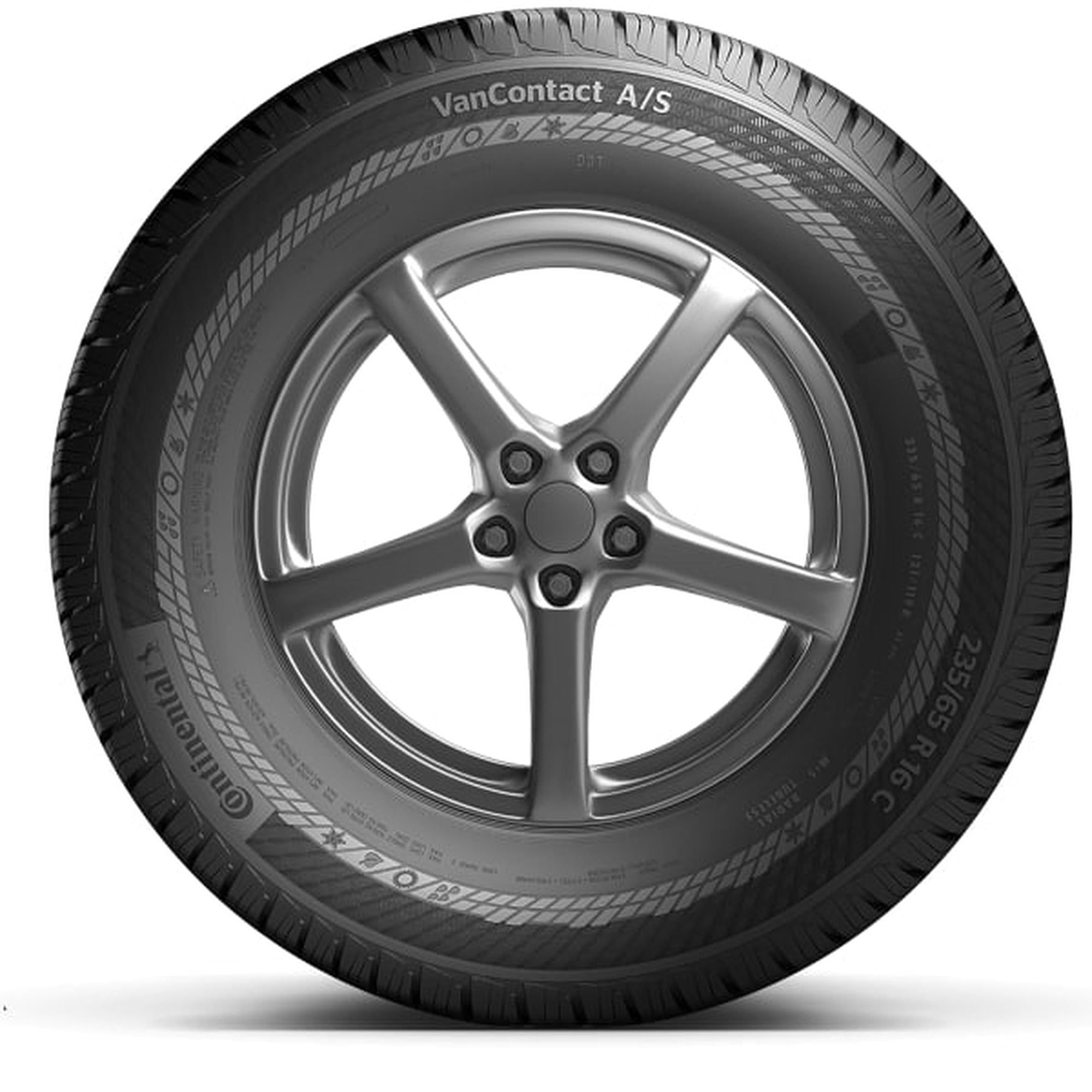 Continental Vancontact A/S All Season Light Truck Tire (Black Sidewall, 285/65R16C) mqdnt