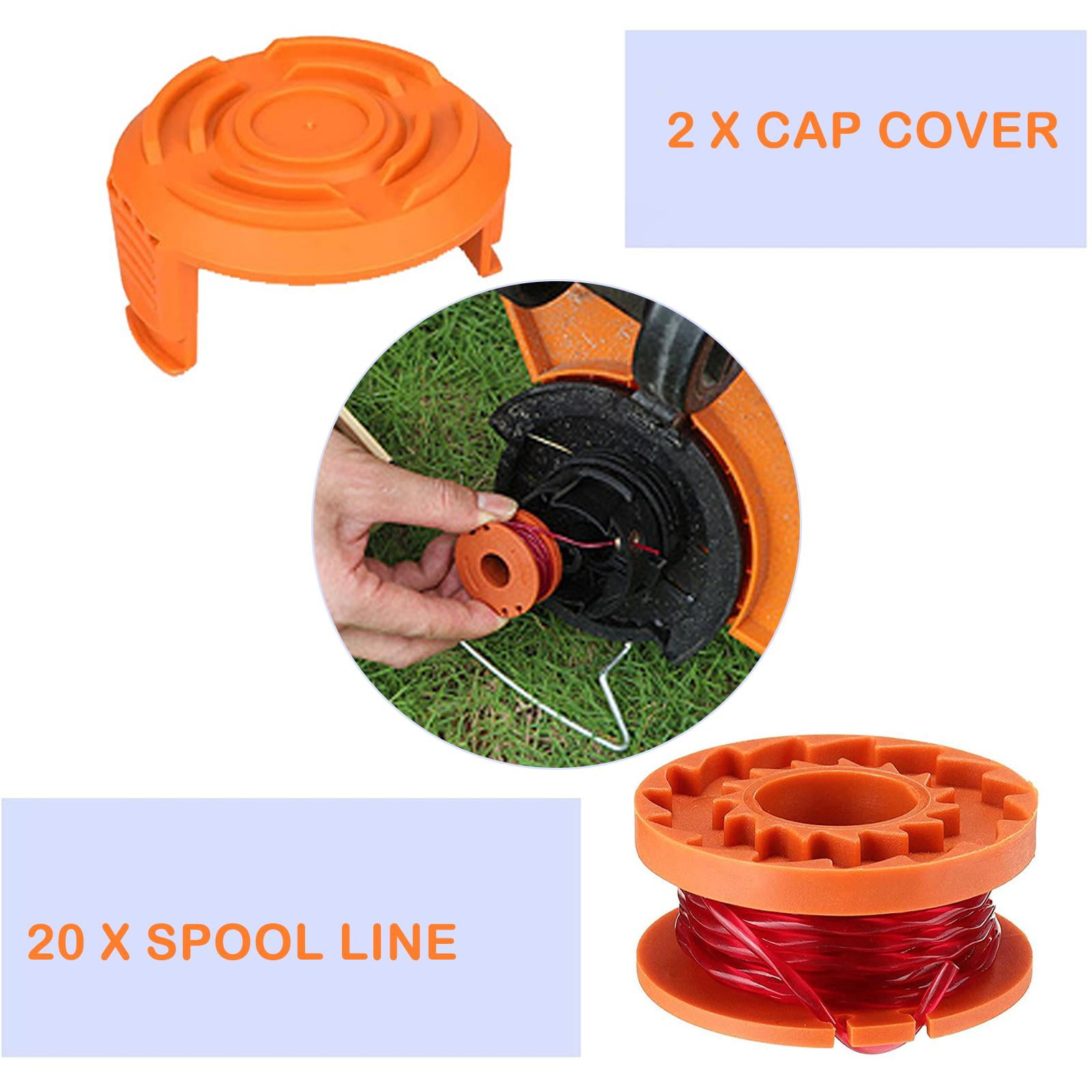 Worx Replacement Trimmer Line for WA0010 Spools (0.065 in, 10 ft) p28nx