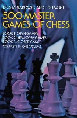 Dover Publications 500 Master Games of Chess Strategy Book (Pre-Owned, Paperback) z8v21