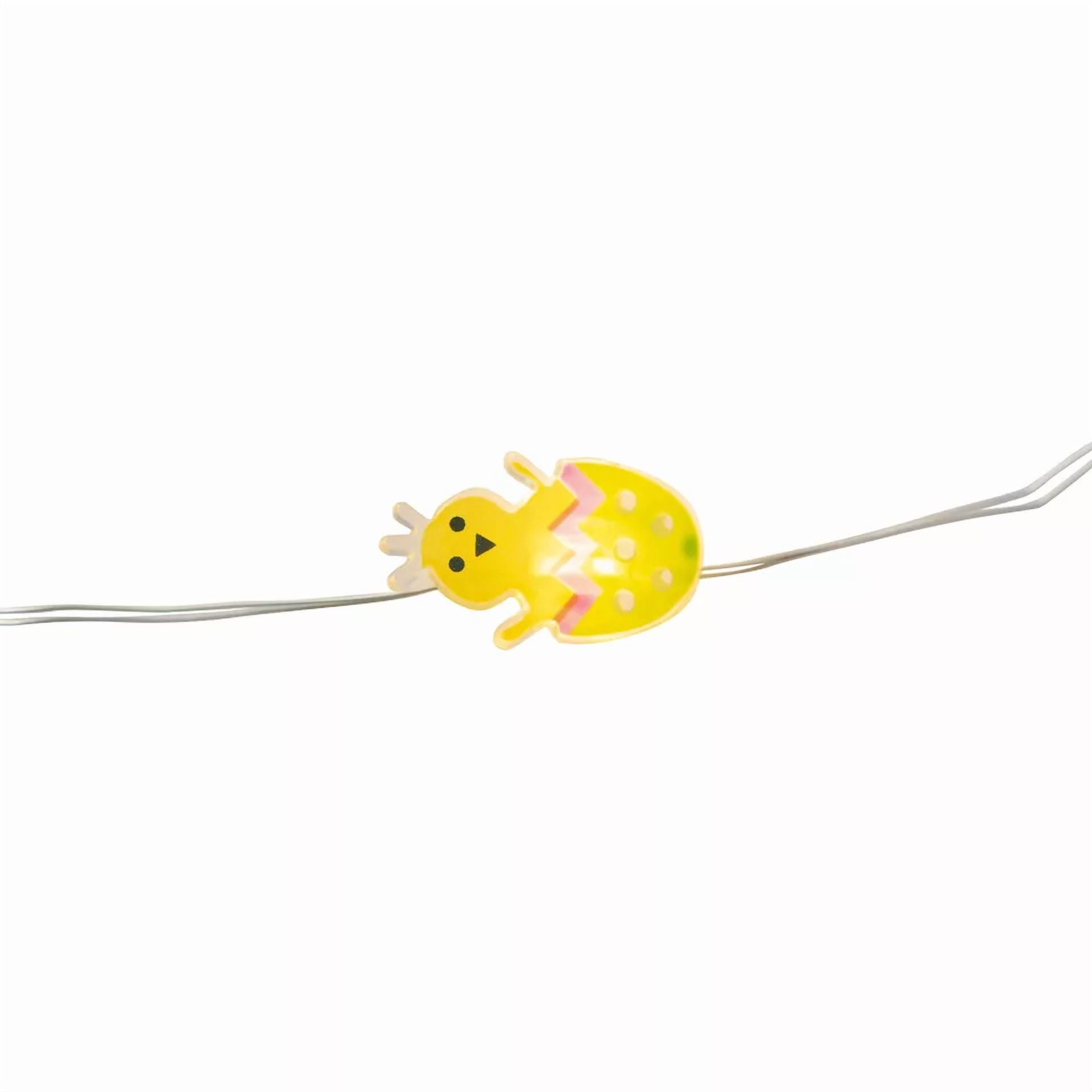 Knack LED String Lights Easter Egg Chick Decorative Lighting (Warm White, 20 Count) 1zt3r