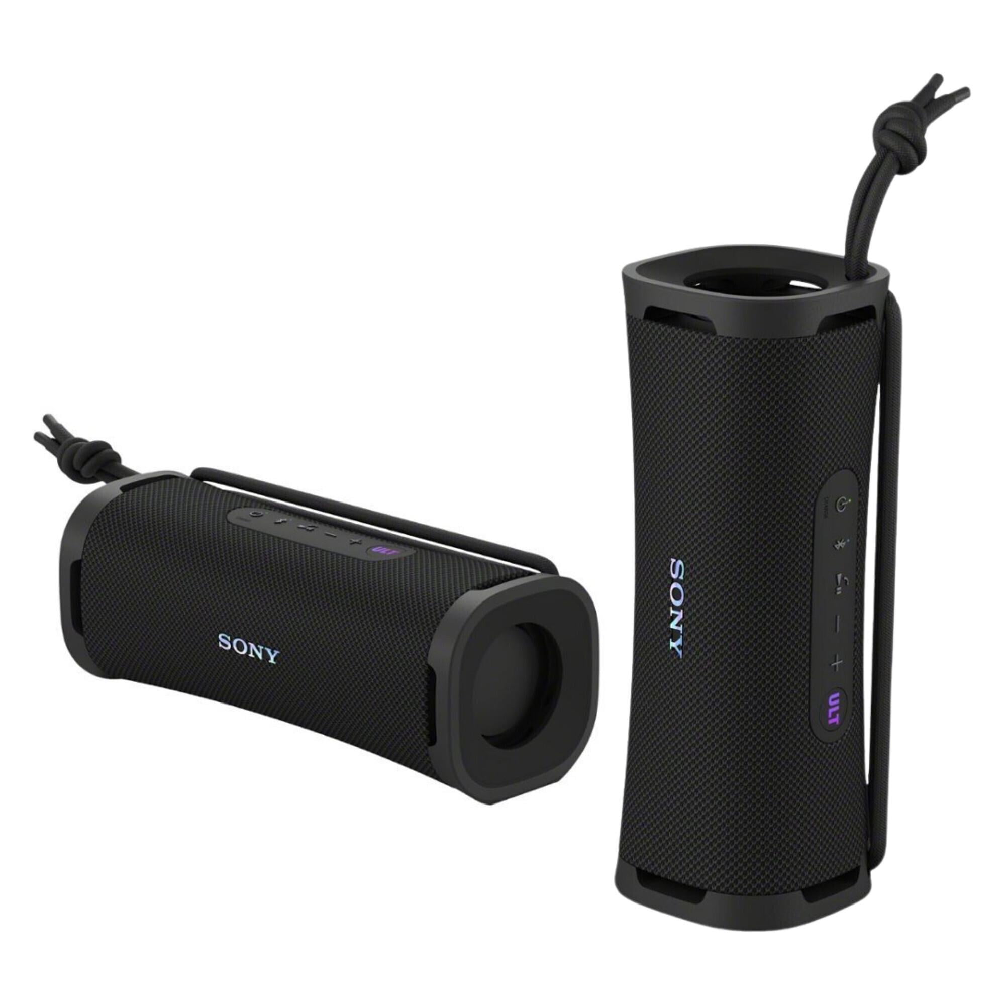 Sony ULT FIELD 1 Portable Bluetooth Wireless Speaker with Echo Canceling Technology (Black, 2-Pack) c1kjf
