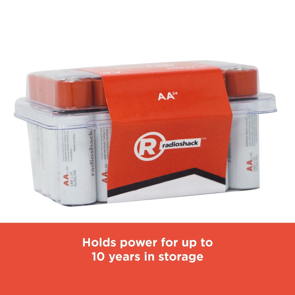 RadioShack AA Alkaline Batteries (24 Pack) 373q9