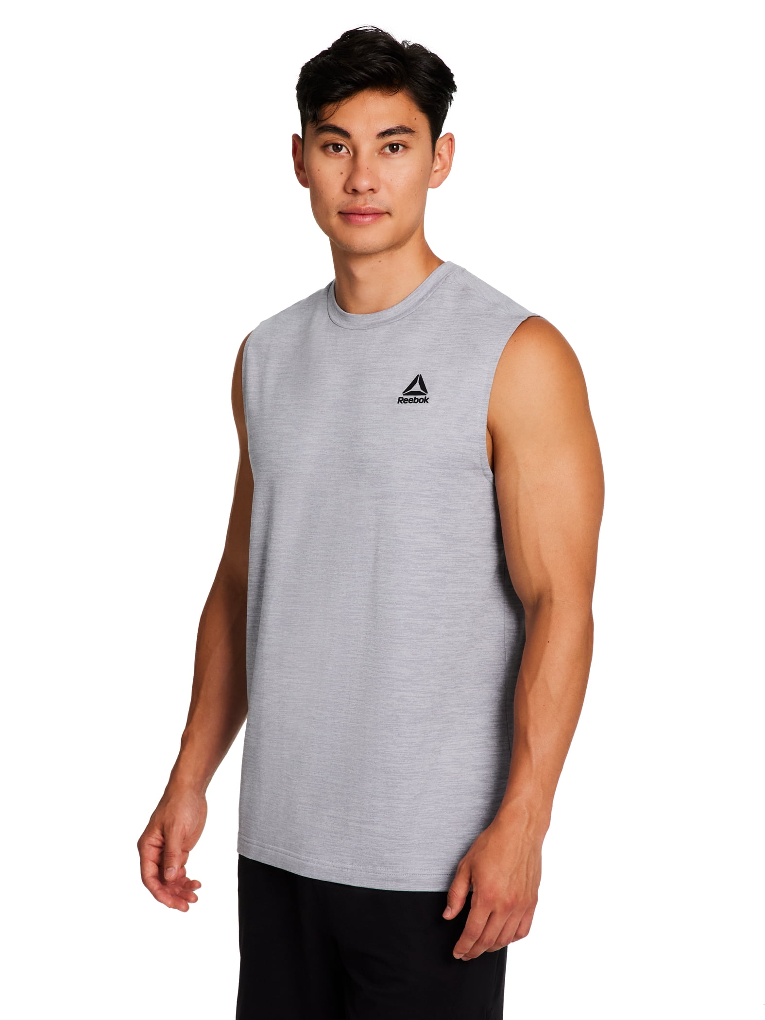 Reebok Men's Legacy Muscle Tee Athletic Sleeveless Shirt (Black, XS) kes8n