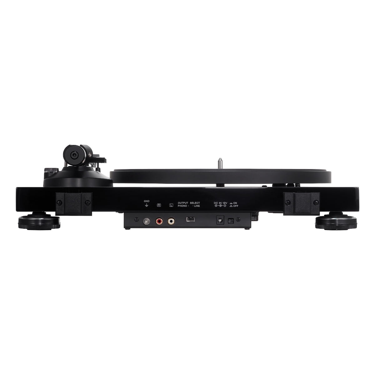 Audio-Technica ATLPW50PB Belt Drive Turntable (Black, 17.2 in x 13.4 in) sa5hs