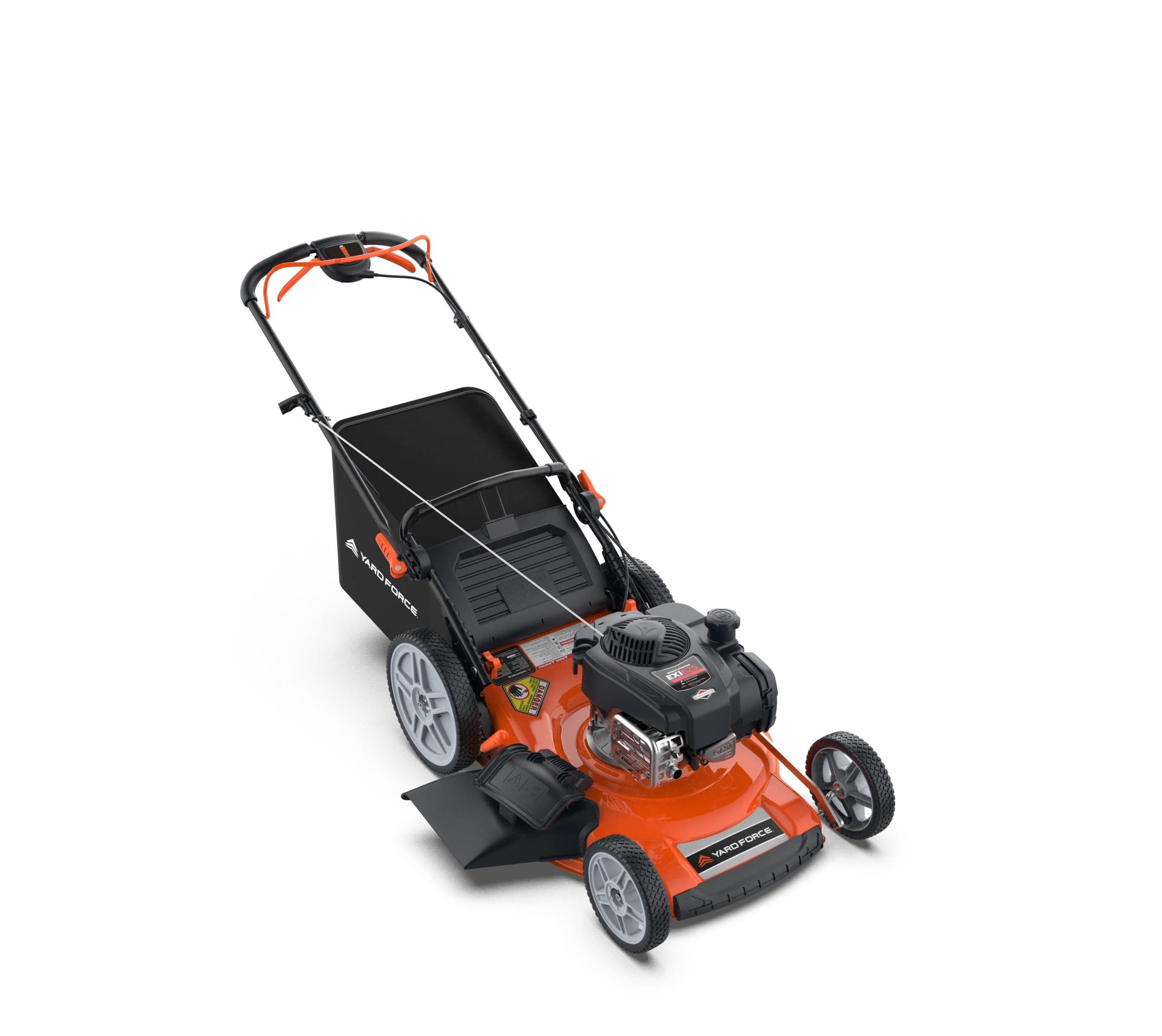 Yard Force 21 in 150cc Gas Powered Self-Propelled RWD Lawn Mower (Orange, 21 in) q2pes