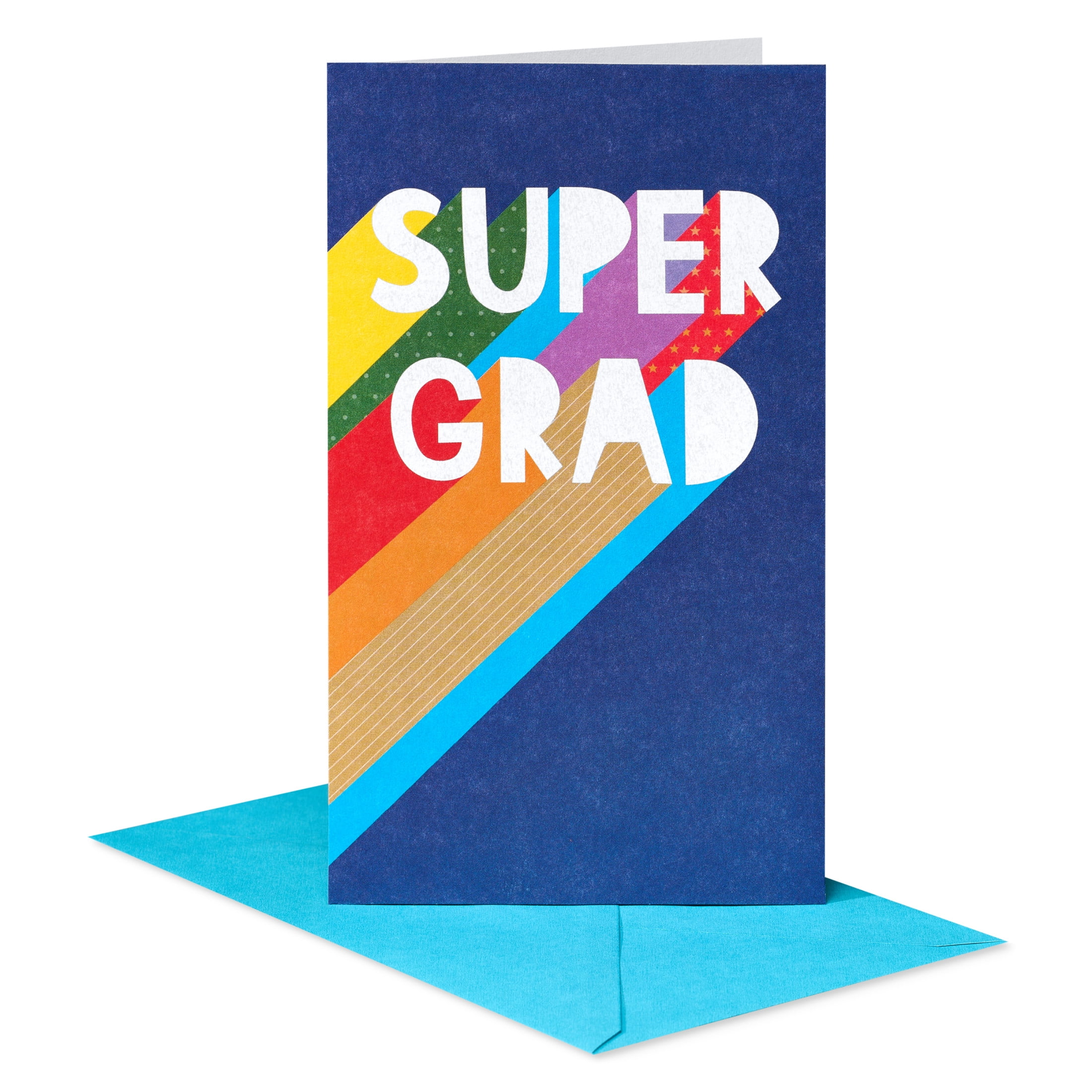 American Greetings Graduation Money and Gift Card Holder (Super Grad Design, 4.4375 in x 7.5 in) tr95f