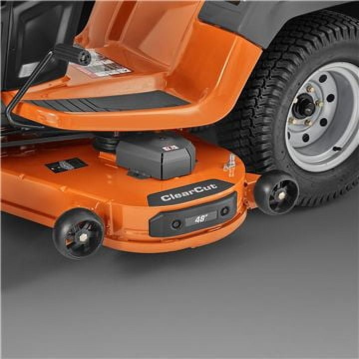 Husqvarna TS 354XD Garden Tractor, 24 HP Hydrostatic Riding Mower with 54-inch ClearCut Fabricated Deck 63ixb