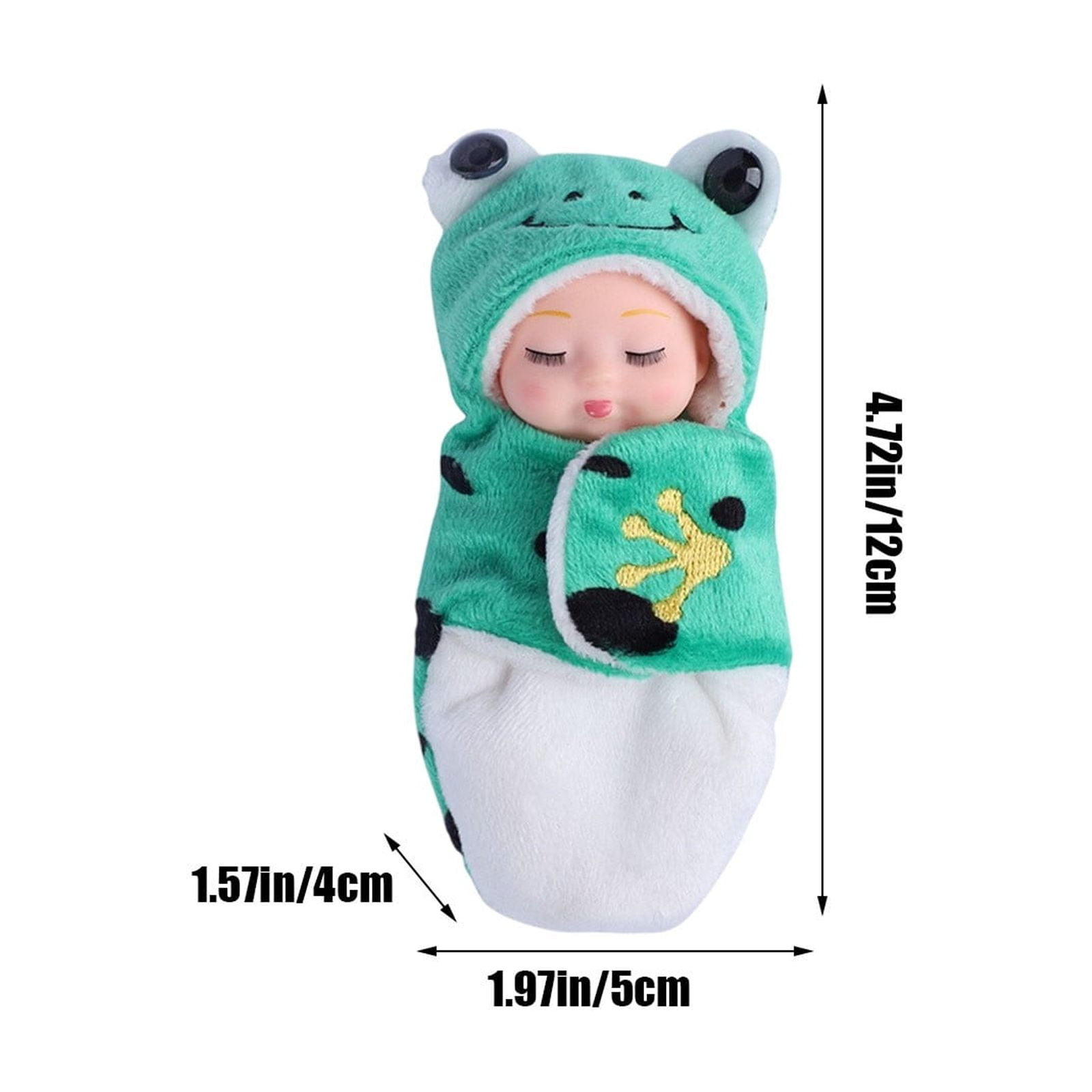 Tarmeek Mini Baby Doll Toy Set with Animal Costume (5 in) 5iij4