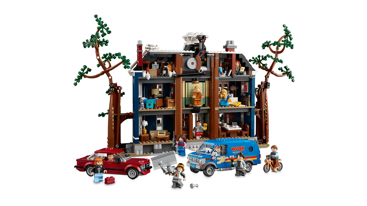 LEGO Stranger Things The Creel House Building Set (2,593 Pieces, 11.5 in x 20 in x 7 in) jghhs