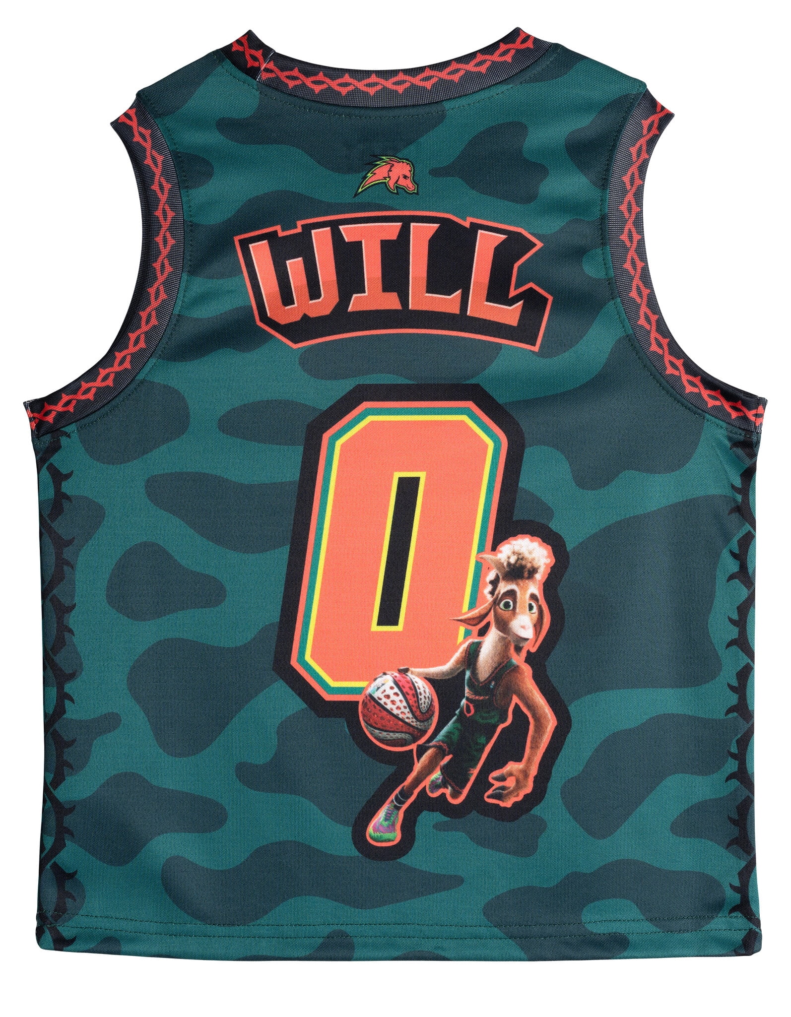 G.O.A.T. The Movie Will Harris Basketball Jersey Athletic Tank Top and Shorts Outfit Set (Green, Youth Size) x03dj