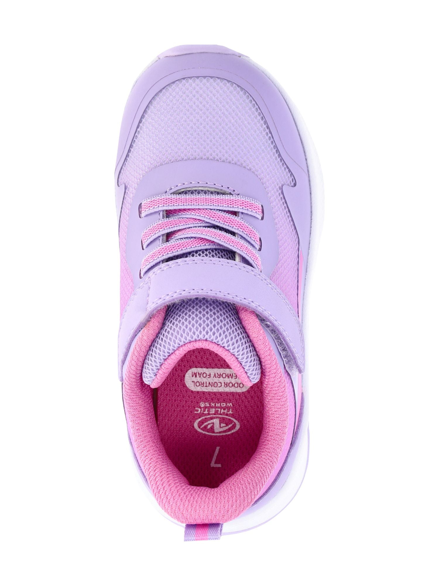 Athletic Works Toddler Girl Mesh Jogger Sneakers (Pink, 8 Toddler) zlayr