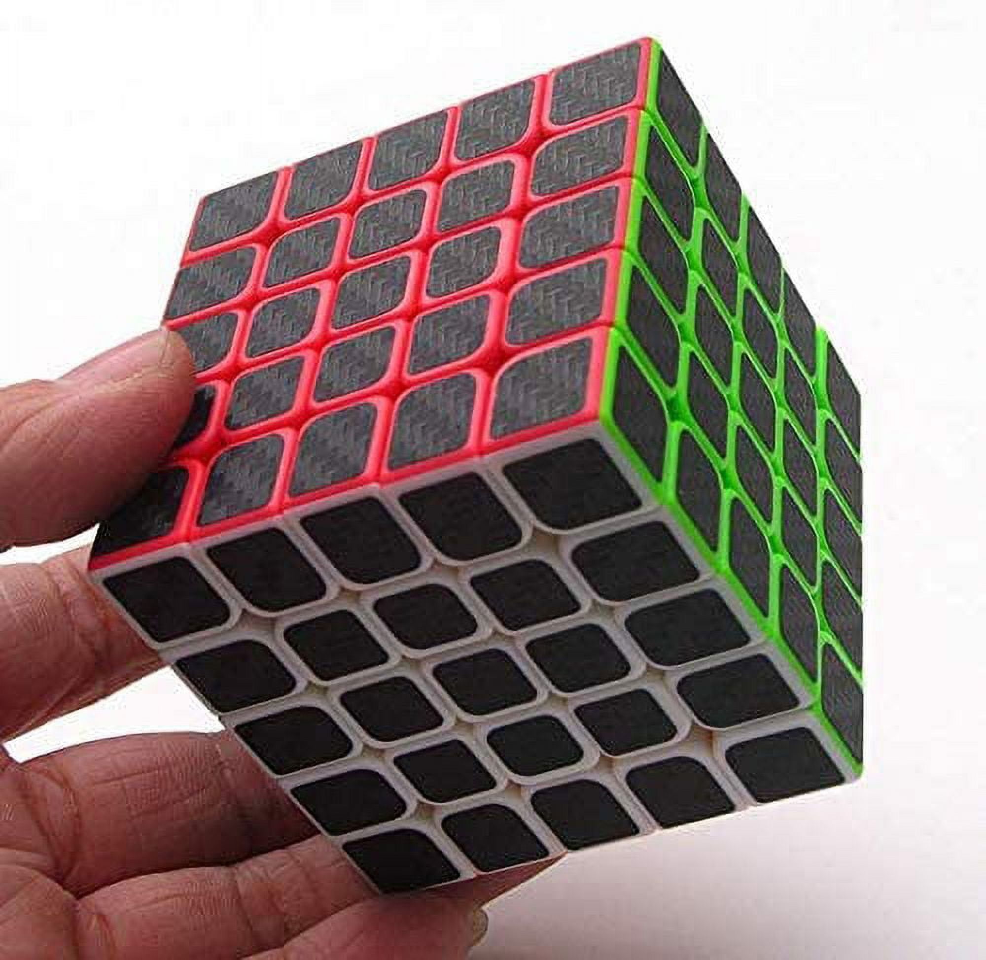 TiokMc 5x5 Speed Cube Puzzle Toy, Smooth Fast-Spinning Brain Teaser for Kids and Adults (Stickerless, 2.5 in) q8jcv