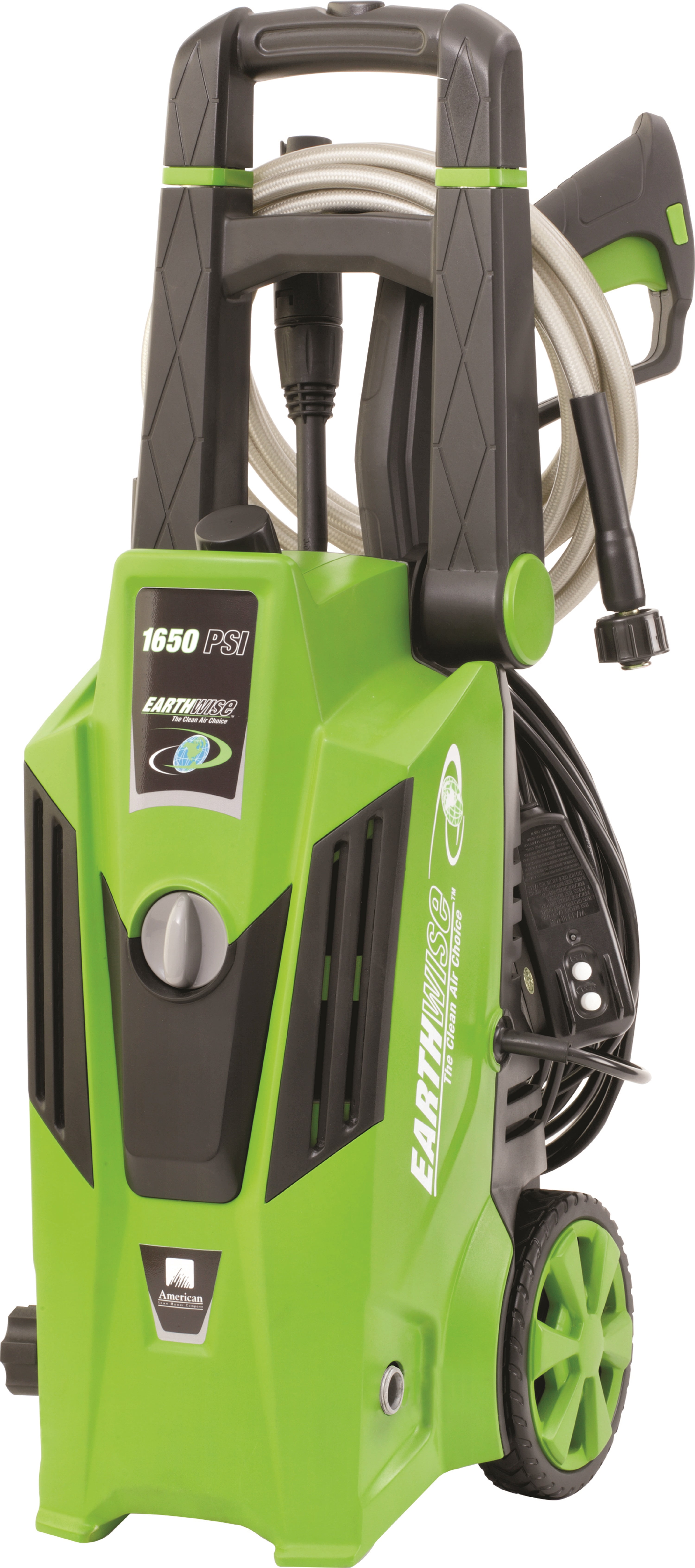 Earthwise PW16503 Electric Pressure Washer (1650 PSI, 20 ft Hose) fze5x