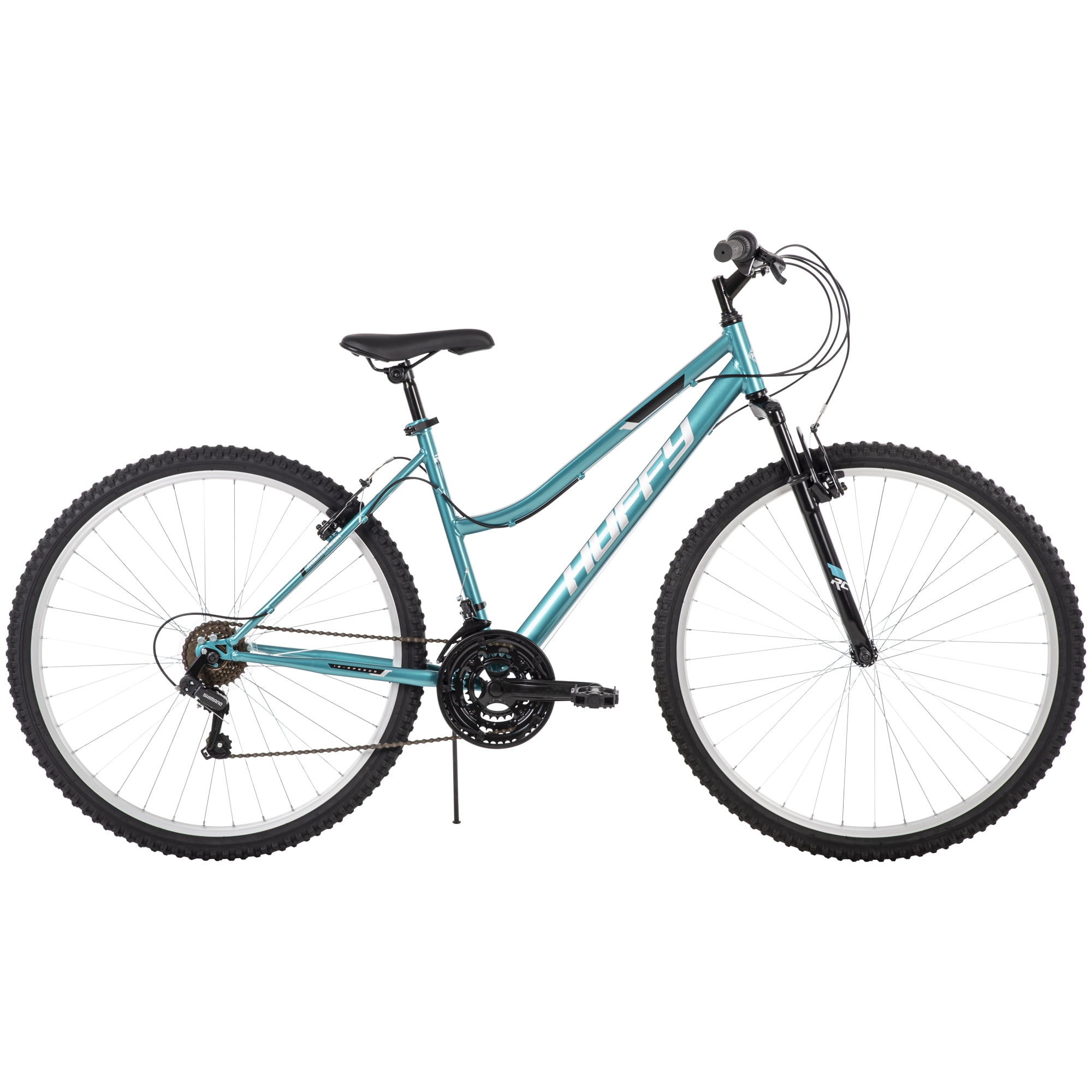 Huffy Rock Creek Mountain Bike, 18-Speed All-Terrain Trail Bicycle (Teal, 29 in) 6kj9n