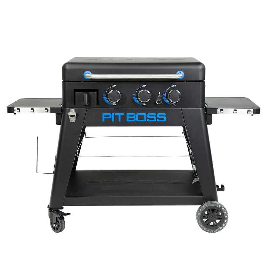 Pit Boss Ultimate 30 in 3-Burner Gas Griddle with Ceramic Cooking Surface (Black, 536 sq in) 3rsww