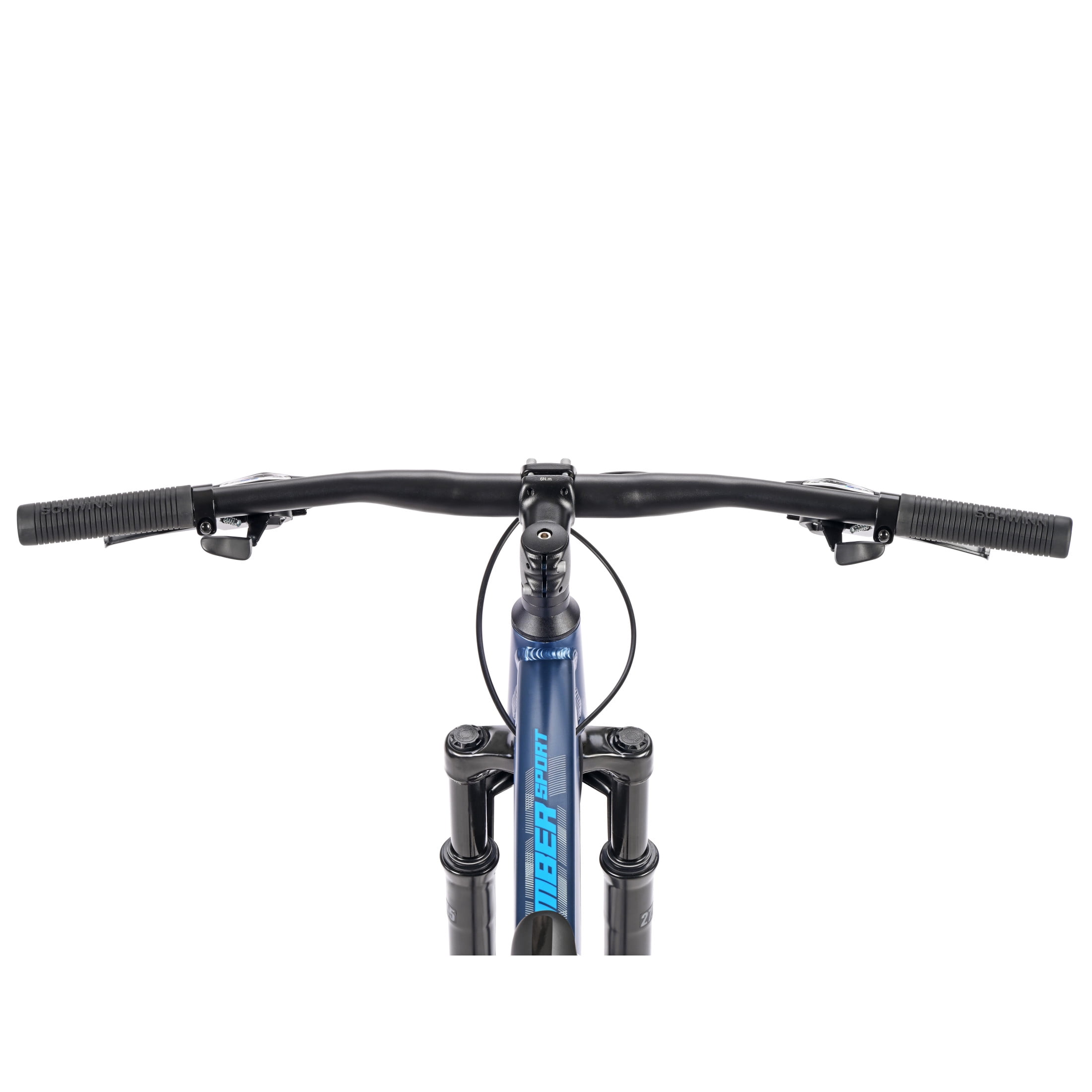 Schwinn High Timber Sport Mountain Bike, Aluminum Frame, 21-Speed Drivetrain, Off-Road Trail Performance (Blue, 27.5 in) 8mnit