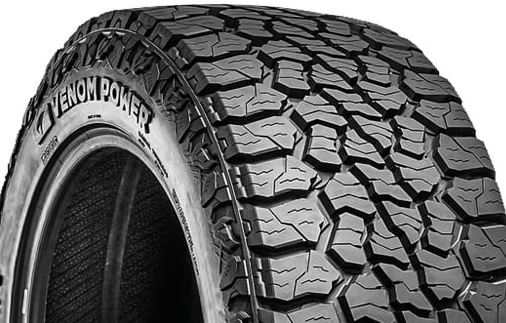 Venom Power Swamp Thing A/T All-Terrain Tire (37x12.5x18, 12 PLY) 4crus