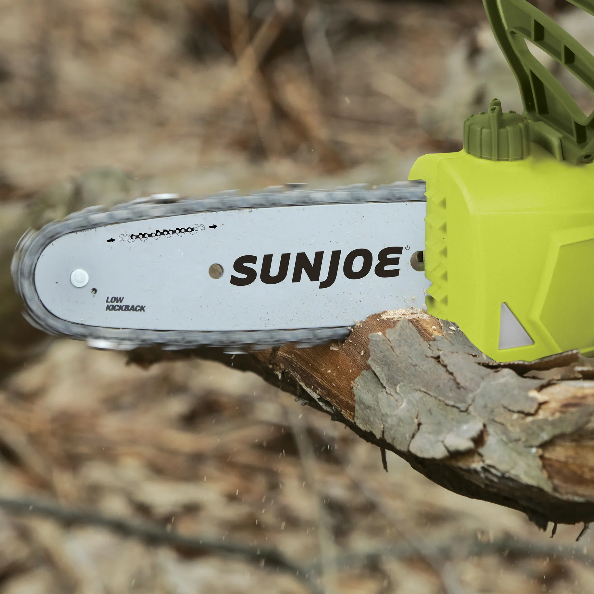 Sun Joe 8 Inch Electric Convertible Pole Chain Saw, 2-in-1 Telescoping Tree Trimmer (Green, 8.9 ft) wje7l