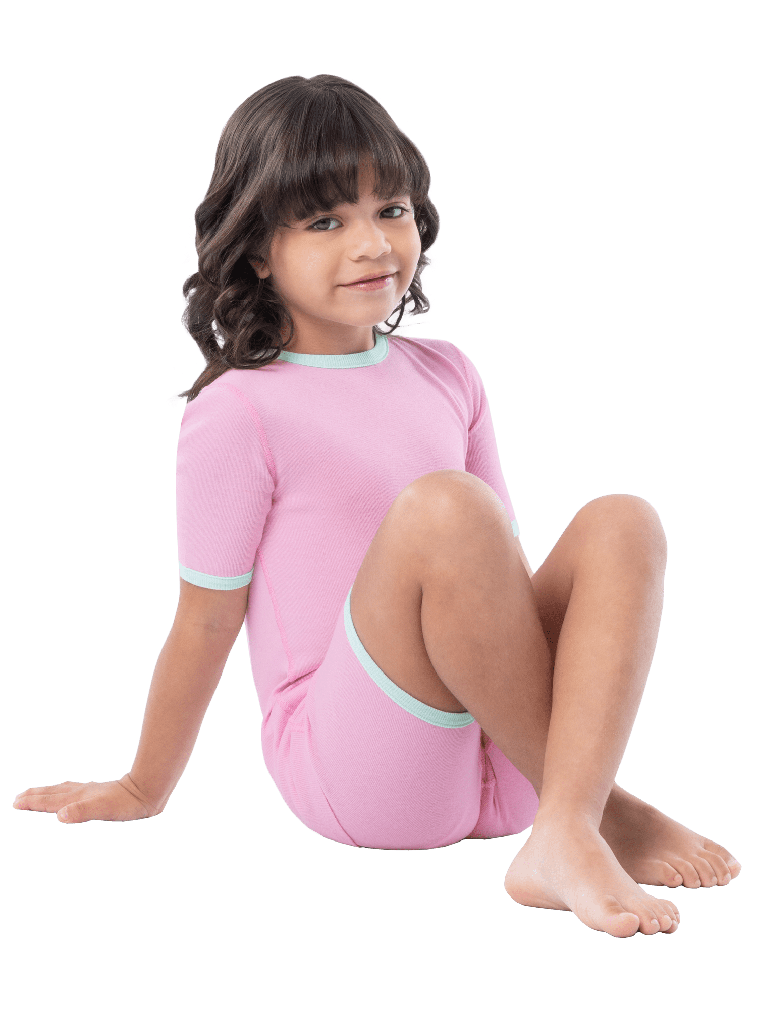 Fruit of the Loom Girls Snug Fit Cotton Pajama Set (4-Piece, Sizes 4-12) iptme