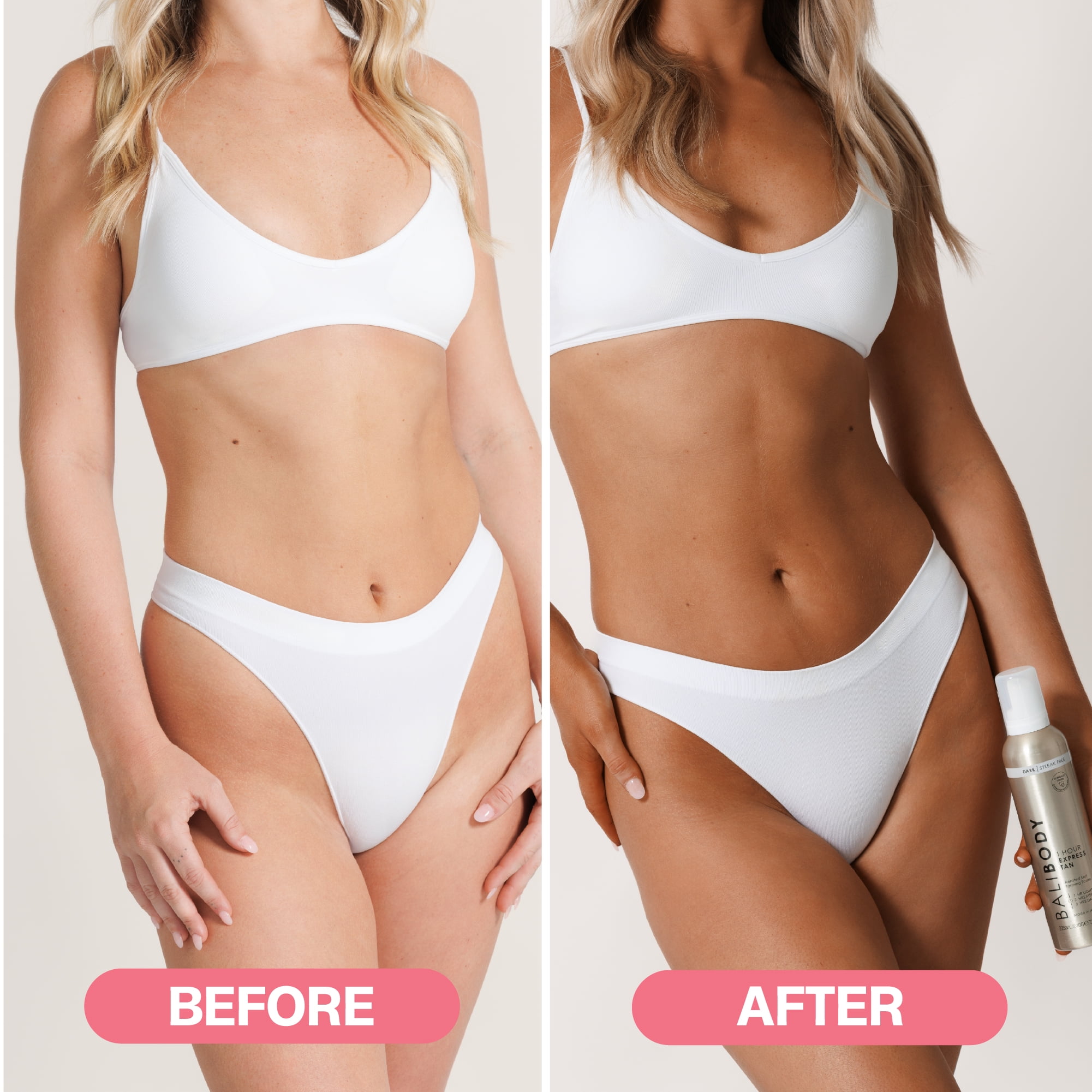 Bali Body Aerated Self Tanner Foam Express Dark (Dark, 4.05 fl oz) pliub