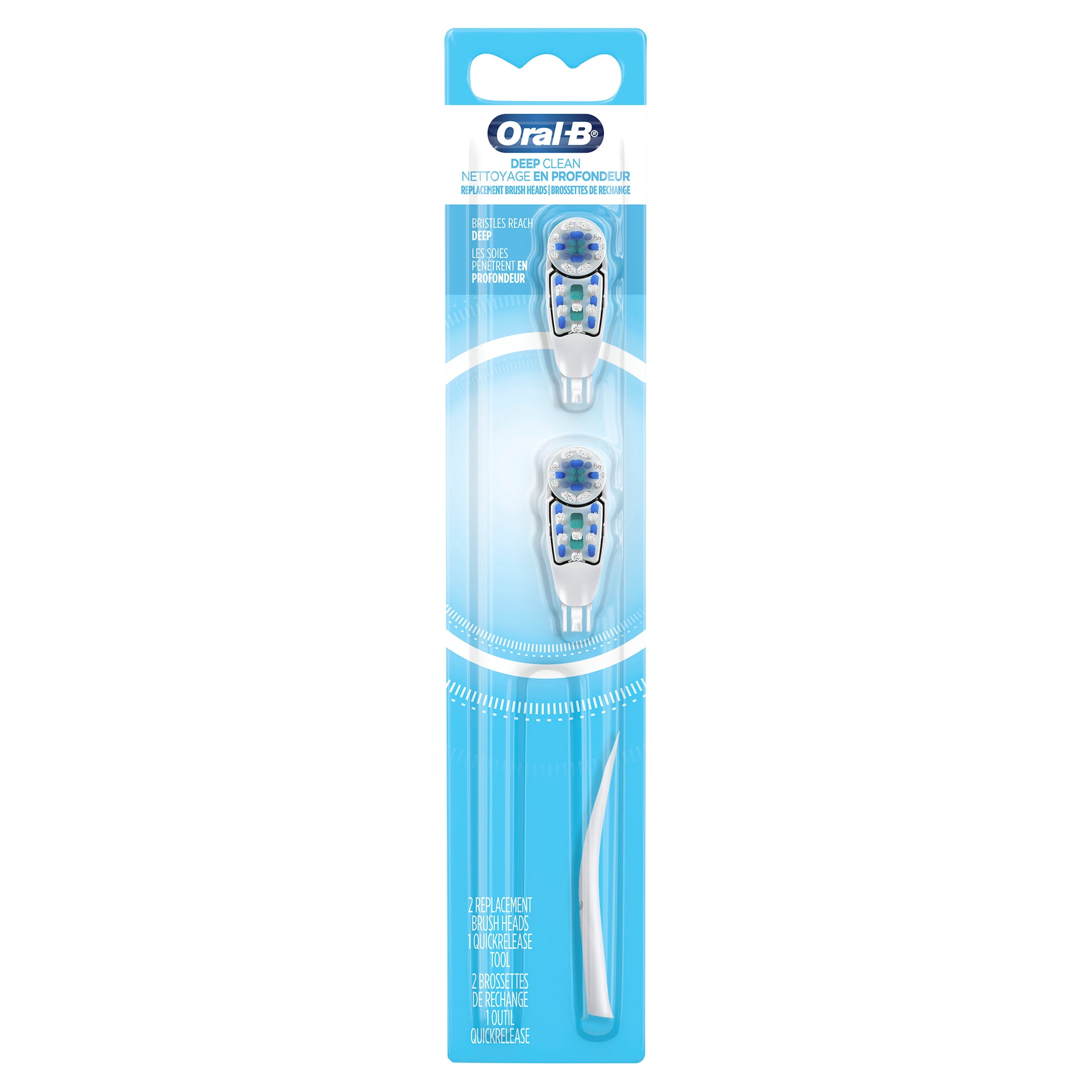 Oral-B Deep Clean Battery Powered Replacement Toothbrush Heads (White, 6 Pack) 8fhhz - Image 8