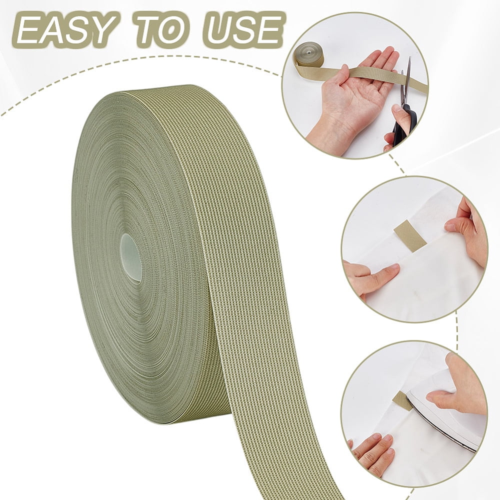 INTERWARM Waterproof Heat Seam Sealing Tape for Outdoor Gear and Sportswear (Yellow, 65.6 ft x 0.8 in) dd0b8