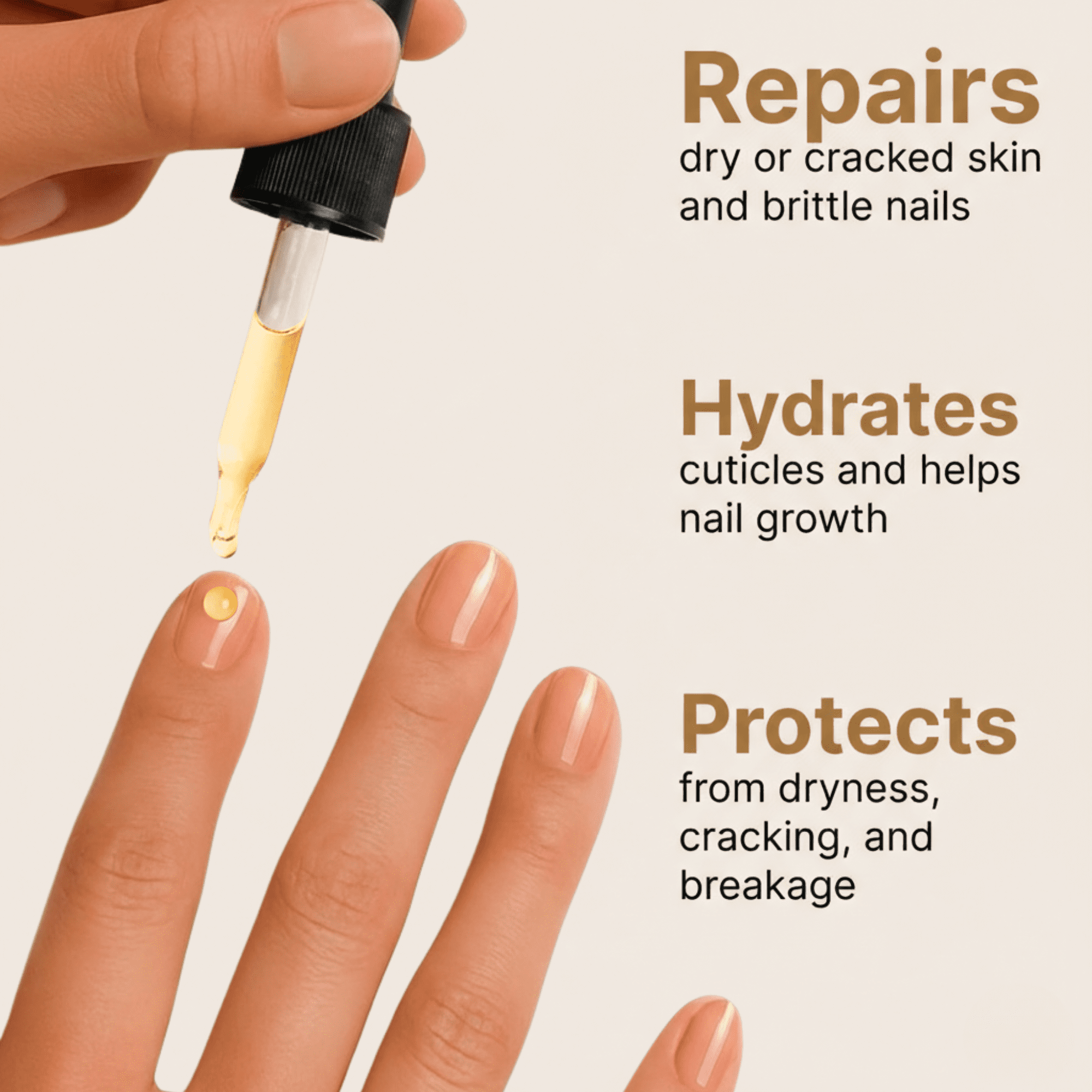 C CARE Cuticle Oil for Nails, Milk & Honey Scent, Vitamin-Infused Hydrating & Strengthening Treatment (1.1 fl oz) fr7ja