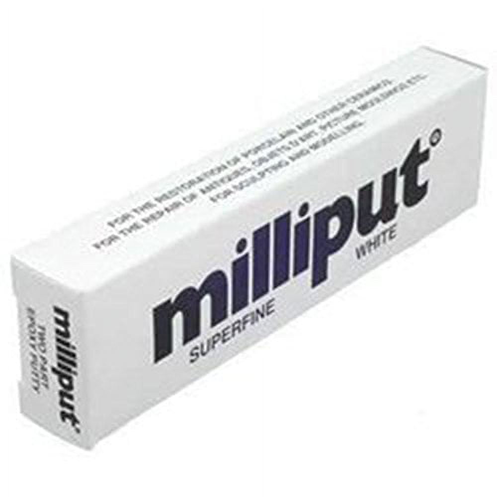 Milliput Superfine Epoxy Putty for Modeling and Repair (White, 4 oz) hpaeq
