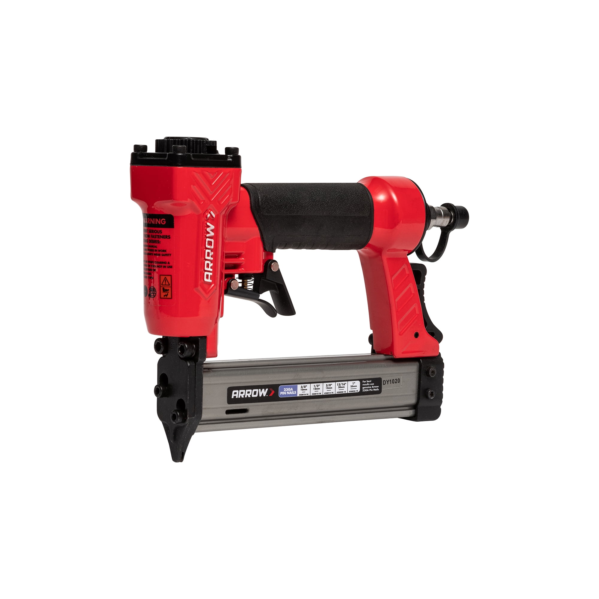Arrow PT23G Pneumatic Pin Nailer (Red, 23 Gauge) 3mmvz