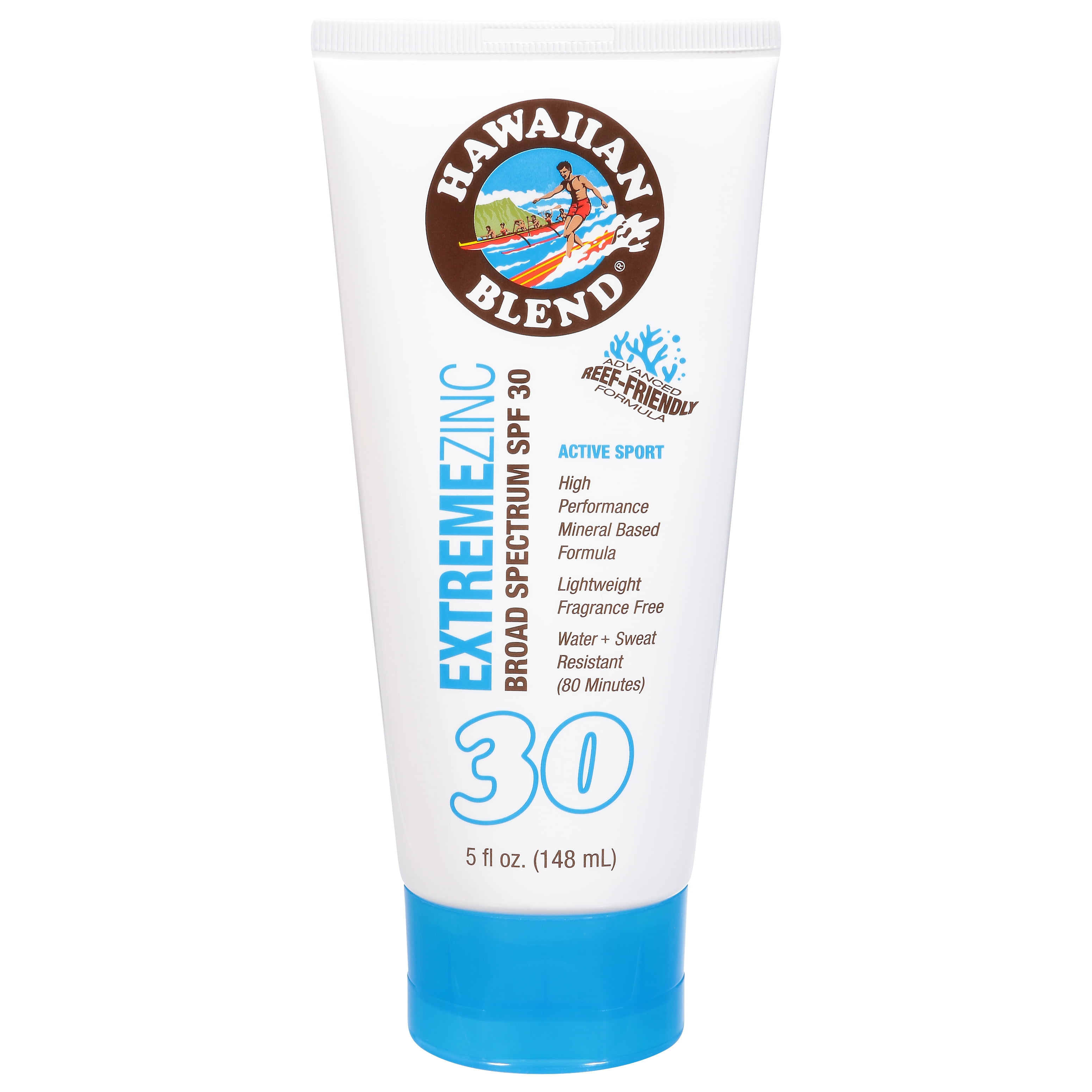 Hawaiian Blend Extreme Zinc Sunscreen Lotion SPF 30 Broad Spectrum (White, 5 oz) vktxb