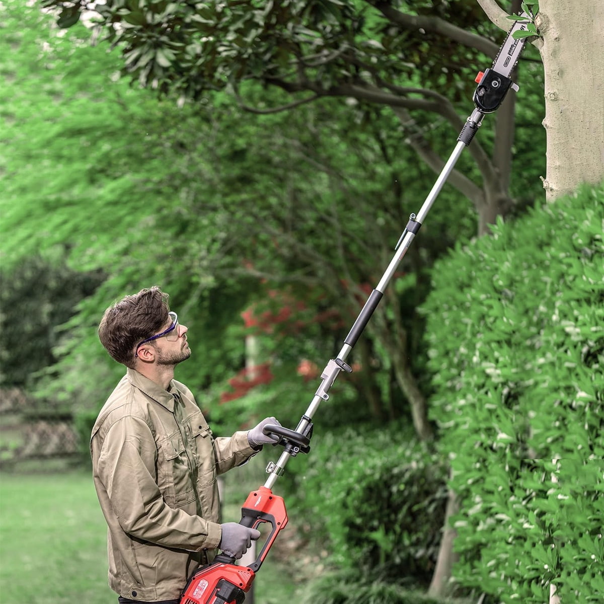 DCK 58V Cordless Pole Saw Attachment for Superfuel Multi-Head System (10 in) mb614