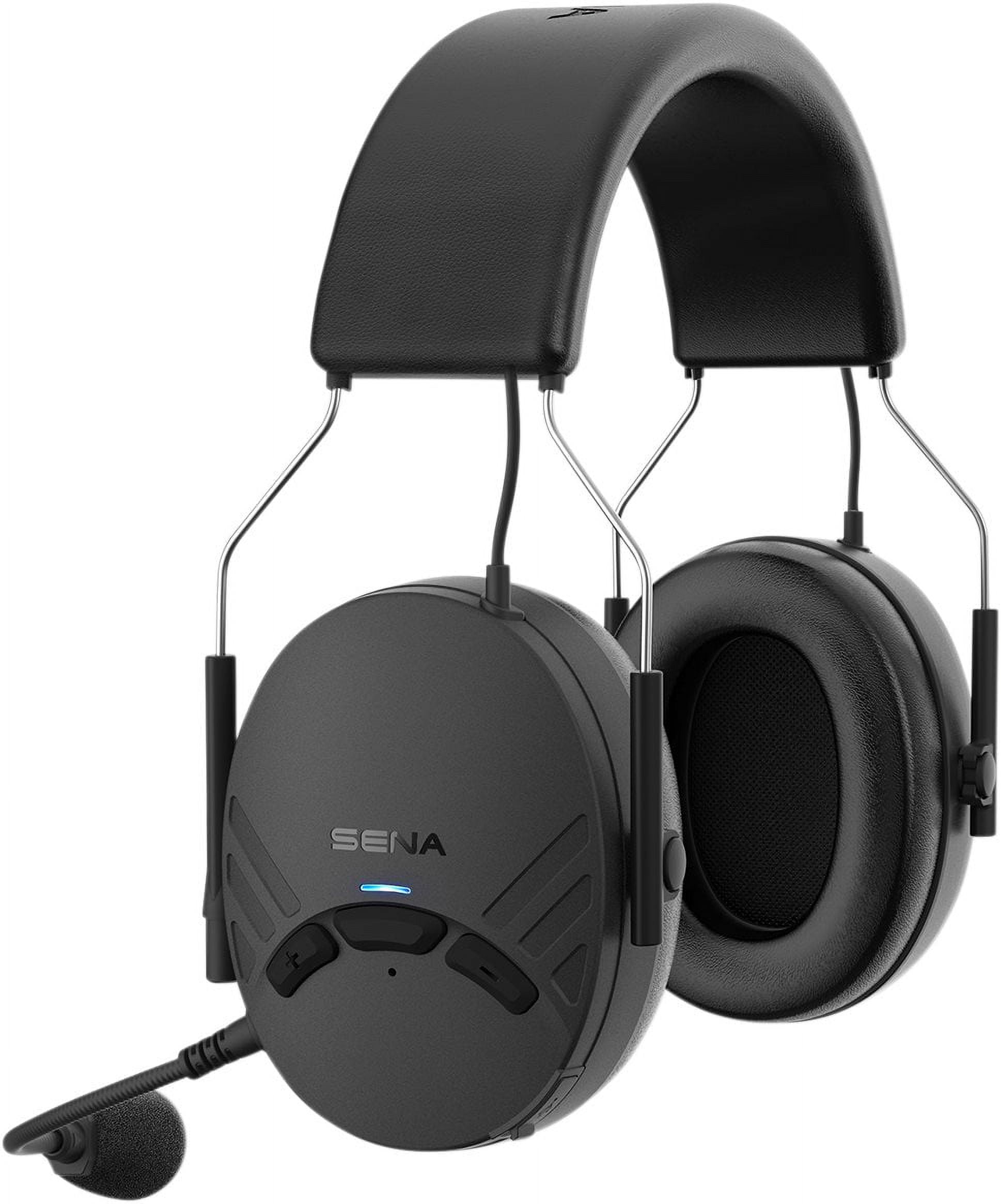 Sena Tufftalk Lite Over-the-Head Bluetooth Communication Headset (Black, One Size) u8gac