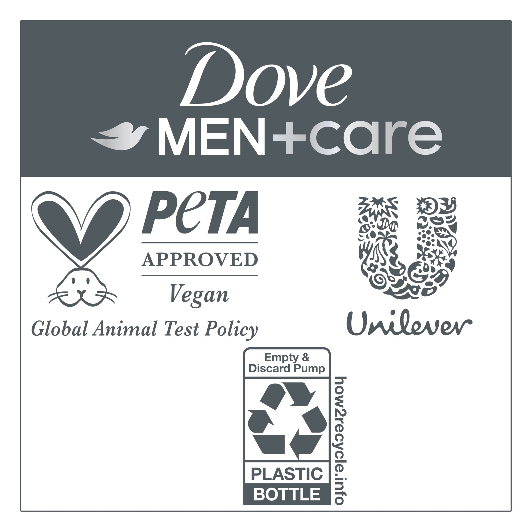 Dove Men+Care 2-in-1 Shampoo and Conditioner, Dandruff Defense with Pyrithione Zinc (18 fl oz) 3l12g