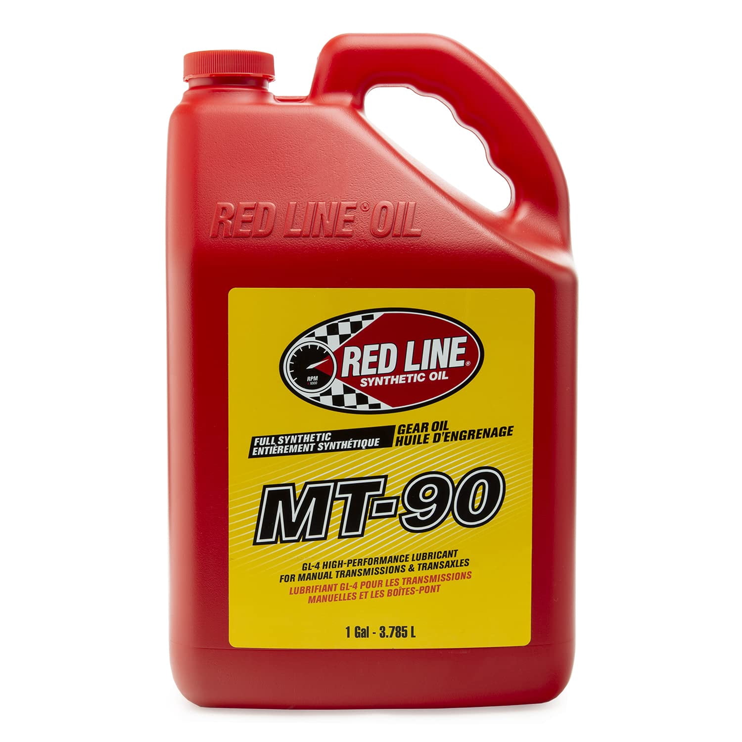 Red Line MT-90 75W-90 GL-4 Manual Transmission and Transaxle Gear Oil (1 Gallon) 2gfma