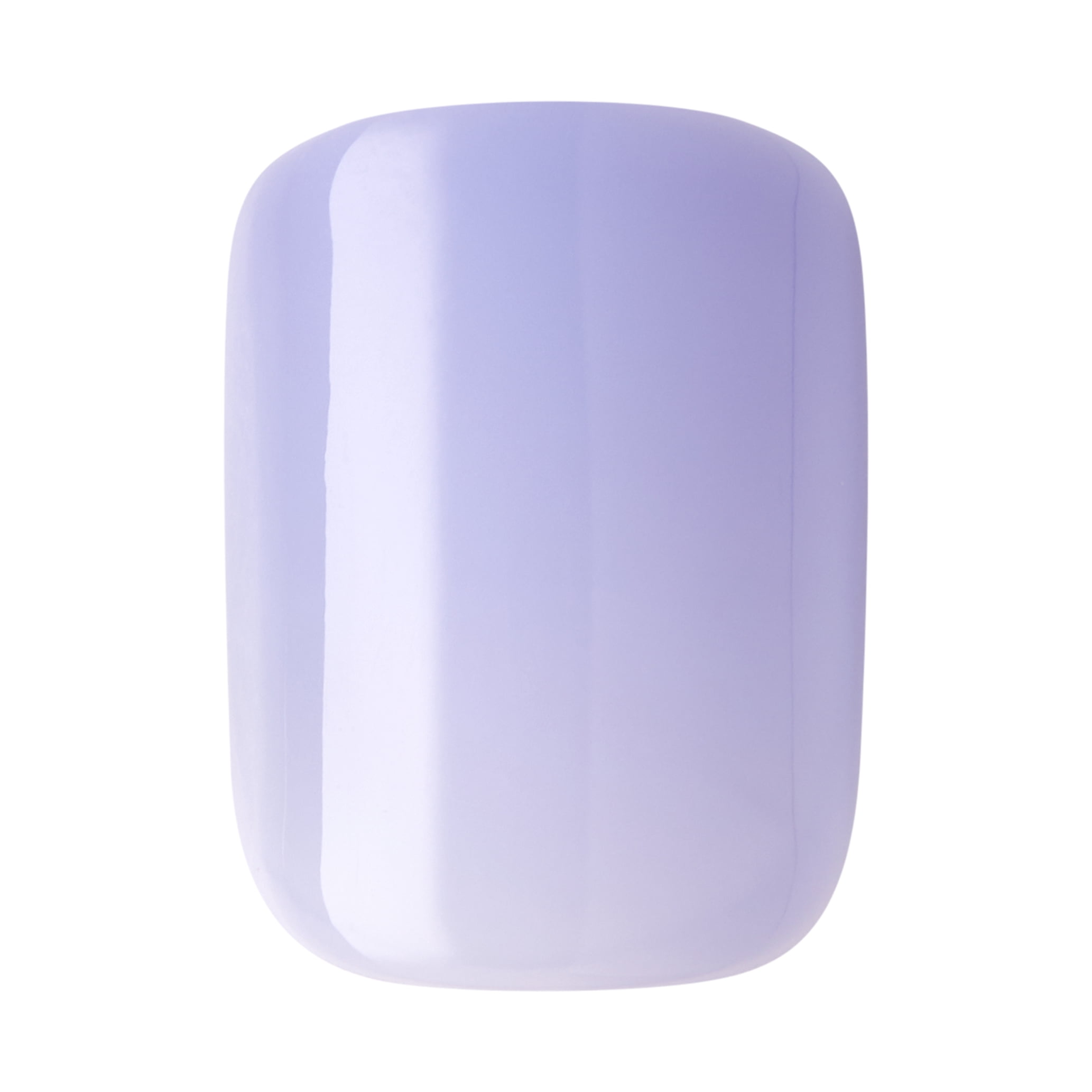 KISS imPRESS Premium Press-on Nails, Short Square Shape, Glossy Blue (30 Pieces) 0bb2b