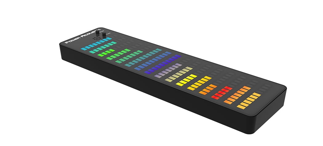 Power Acoustik 11-Band LED Audio Spectrum Analyzer (Multi-Color, 1 Unit) py3ch