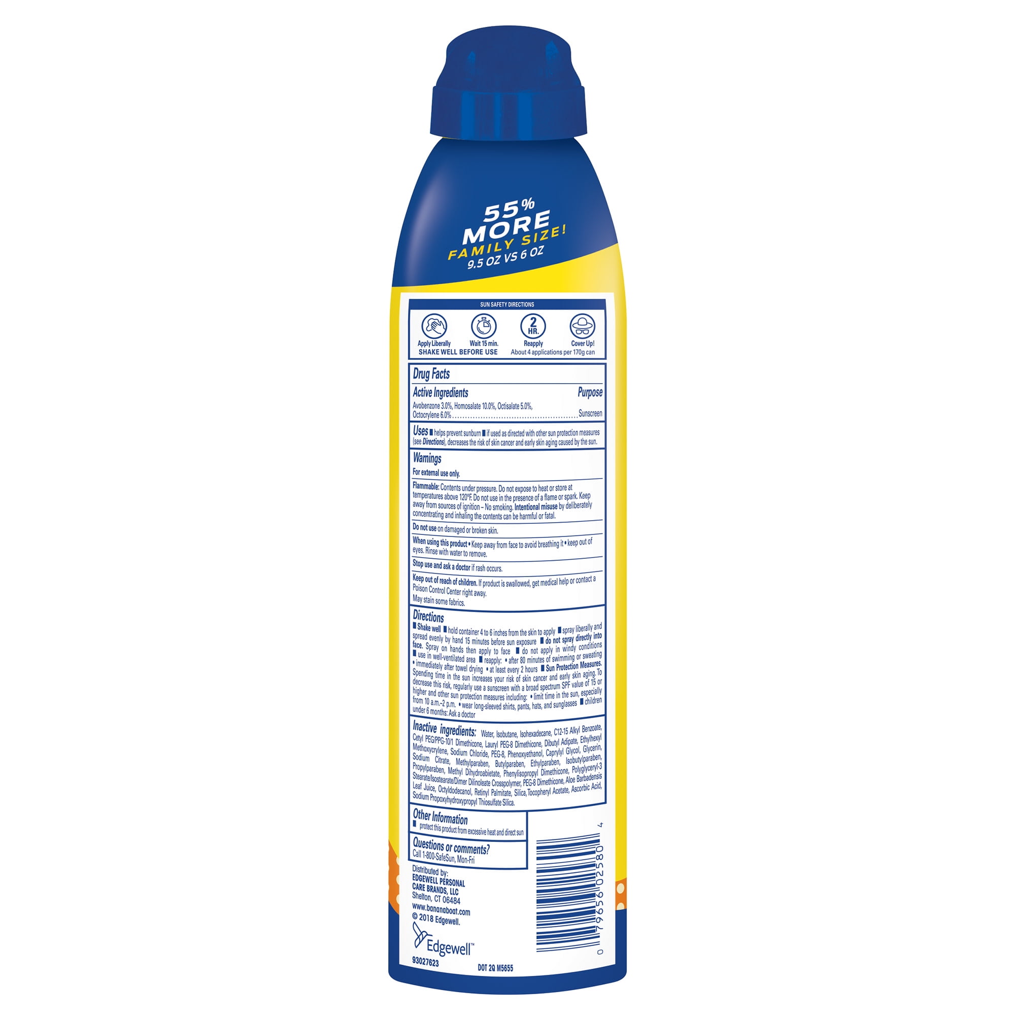 Banana Boat Kids Sport Sunscreen Spray (SPF 50, 9.5 oz) 9euy2